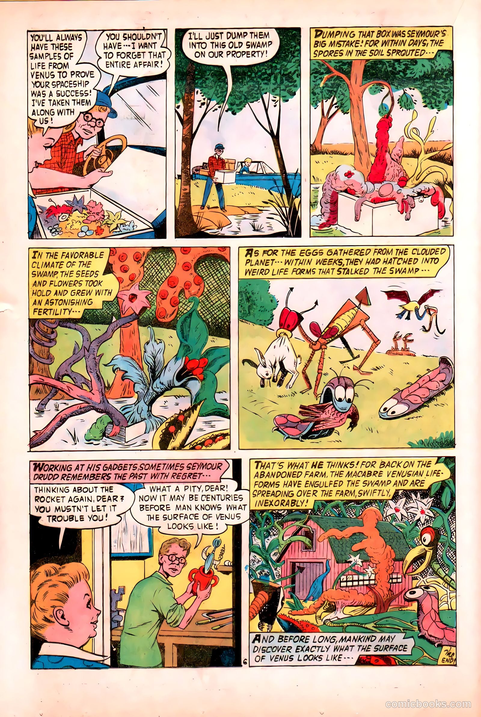 Forbidden Worlds #93 (1961) — page 16 of 36