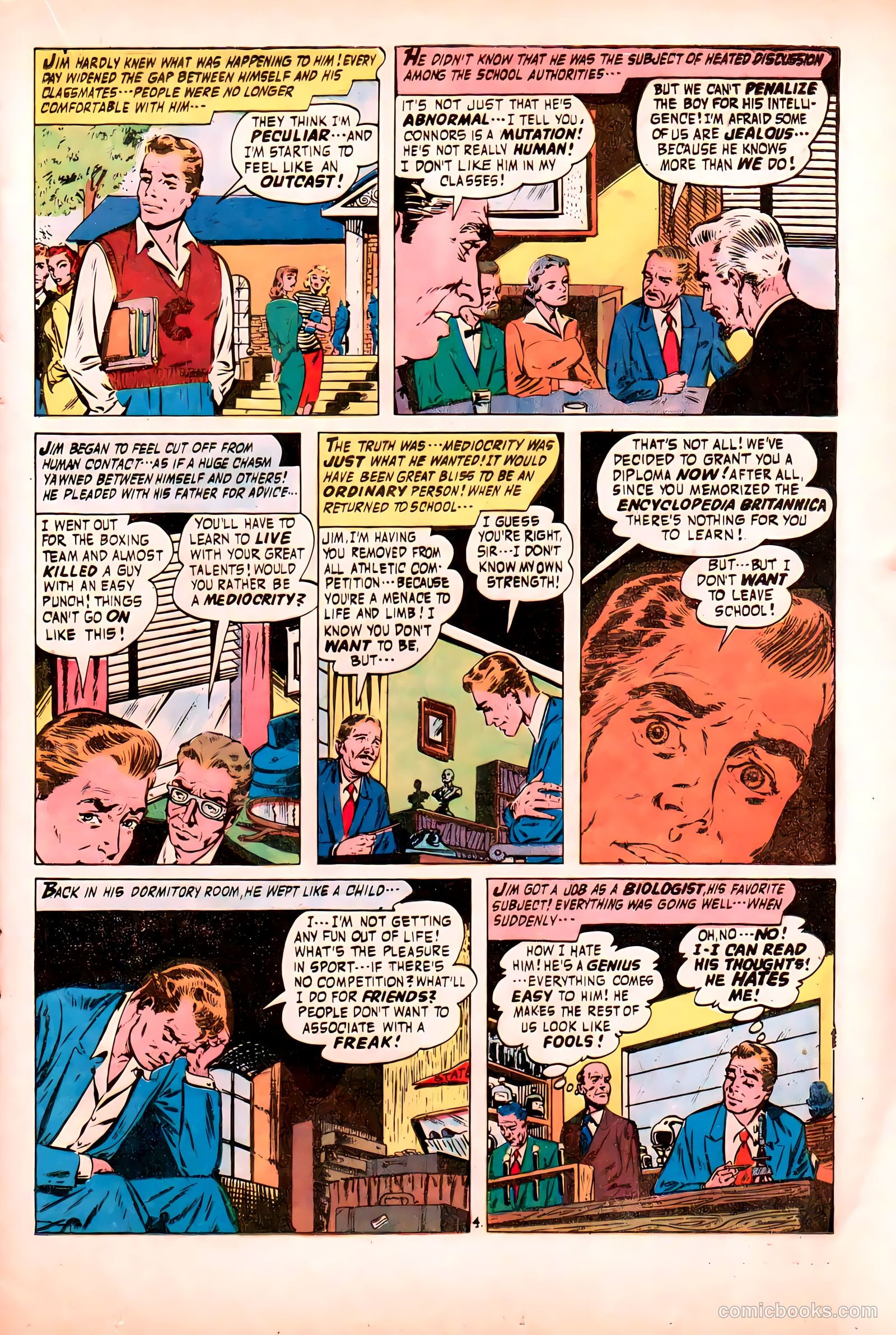 Forbidden Worlds #93 (1961) — page 21 of 36