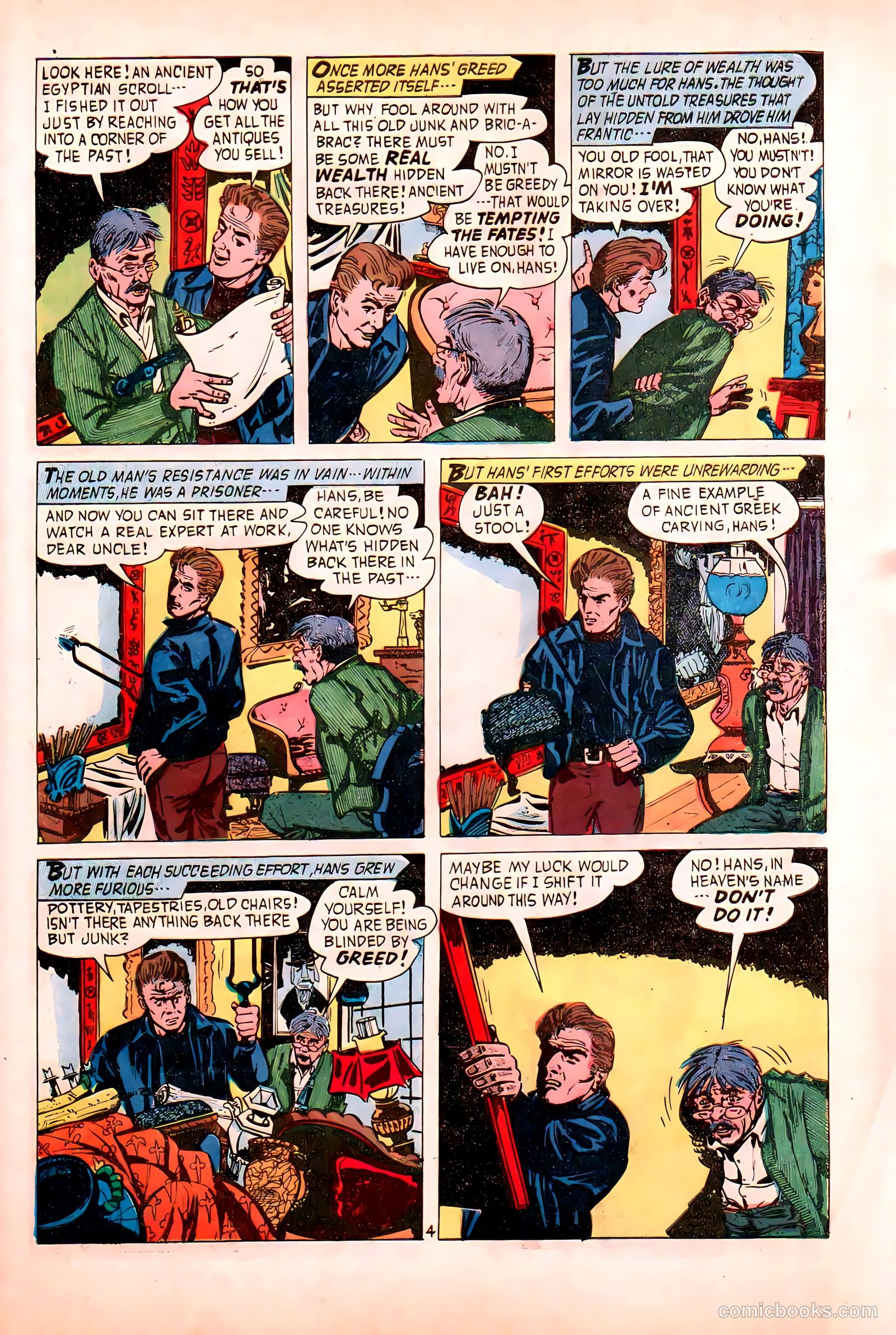Forbidden Worlds #93 (1961) — page 31 of 36