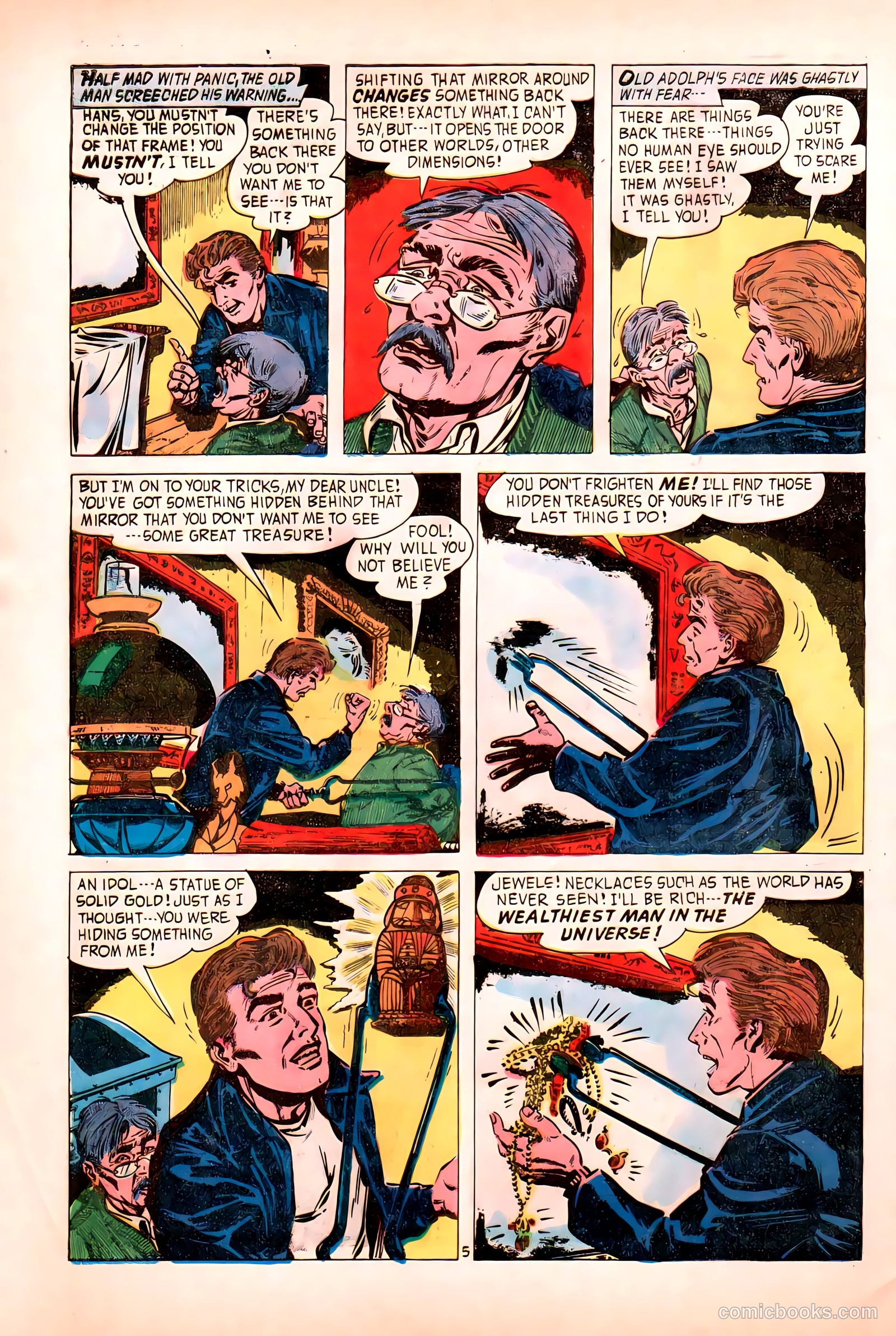 Forbidden Worlds #93 (1961) — page 32 of 36