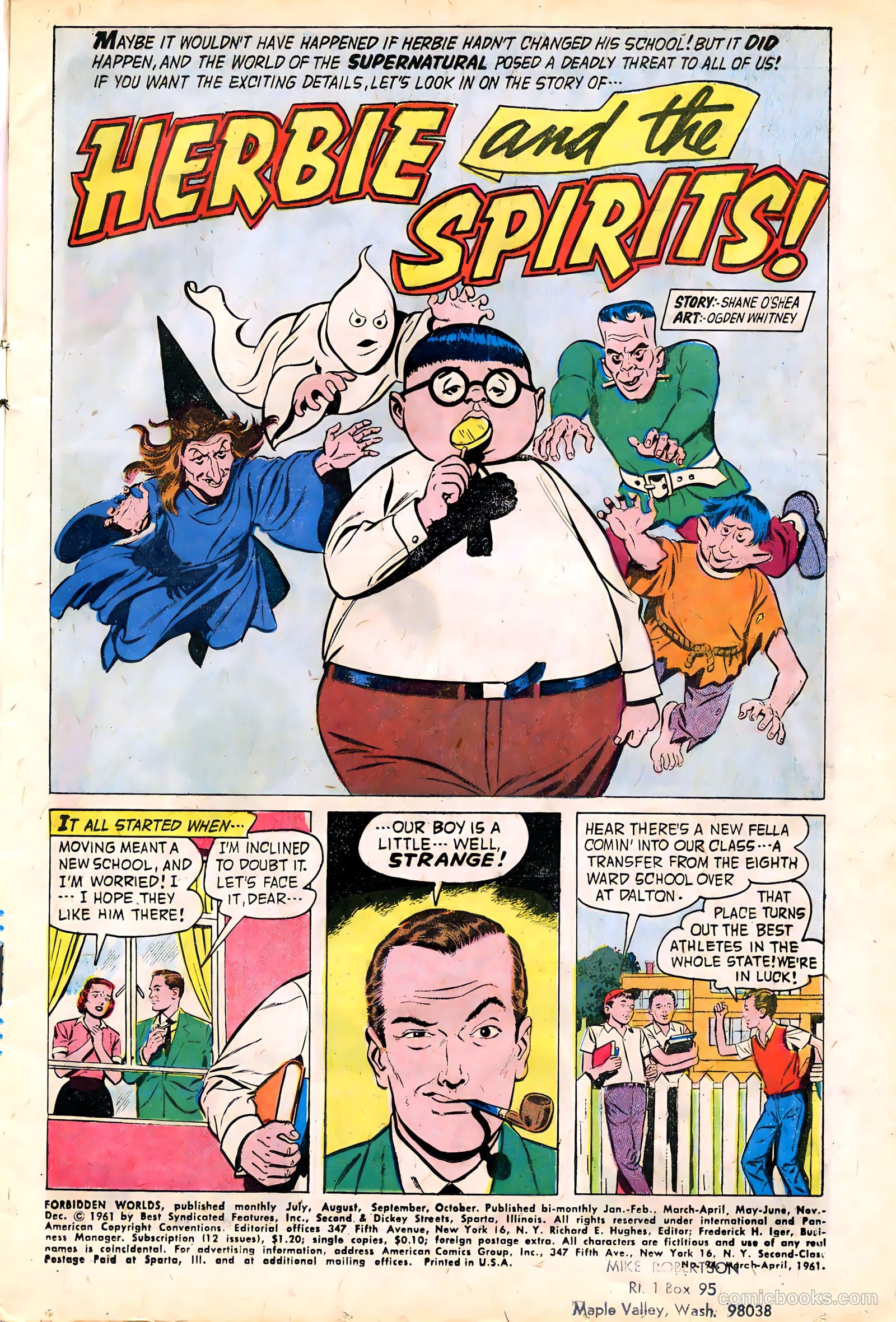 Forbidden Worlds #94 (1961) — page 3 of 36