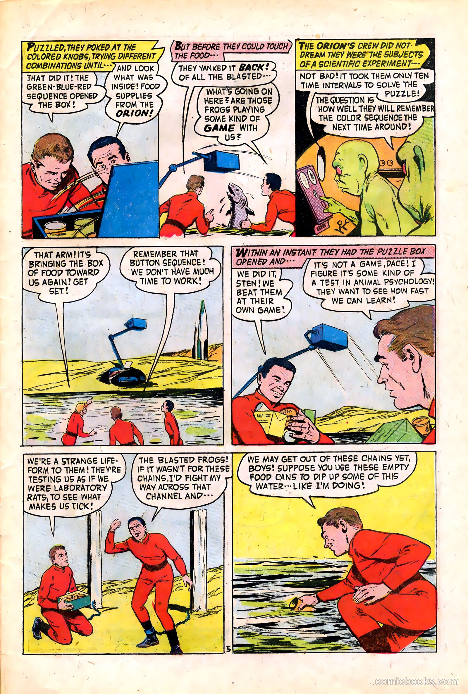 Forbidden Worlds #94 (1961) — page 31 of 36