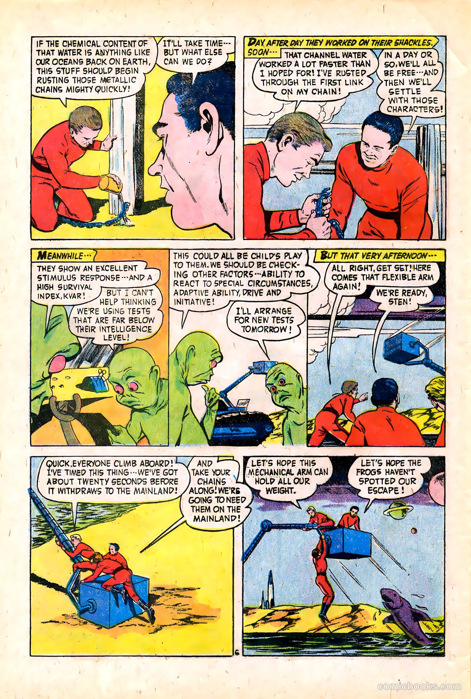 Forbidden Worlds #94 (1961) — page 32 of 36