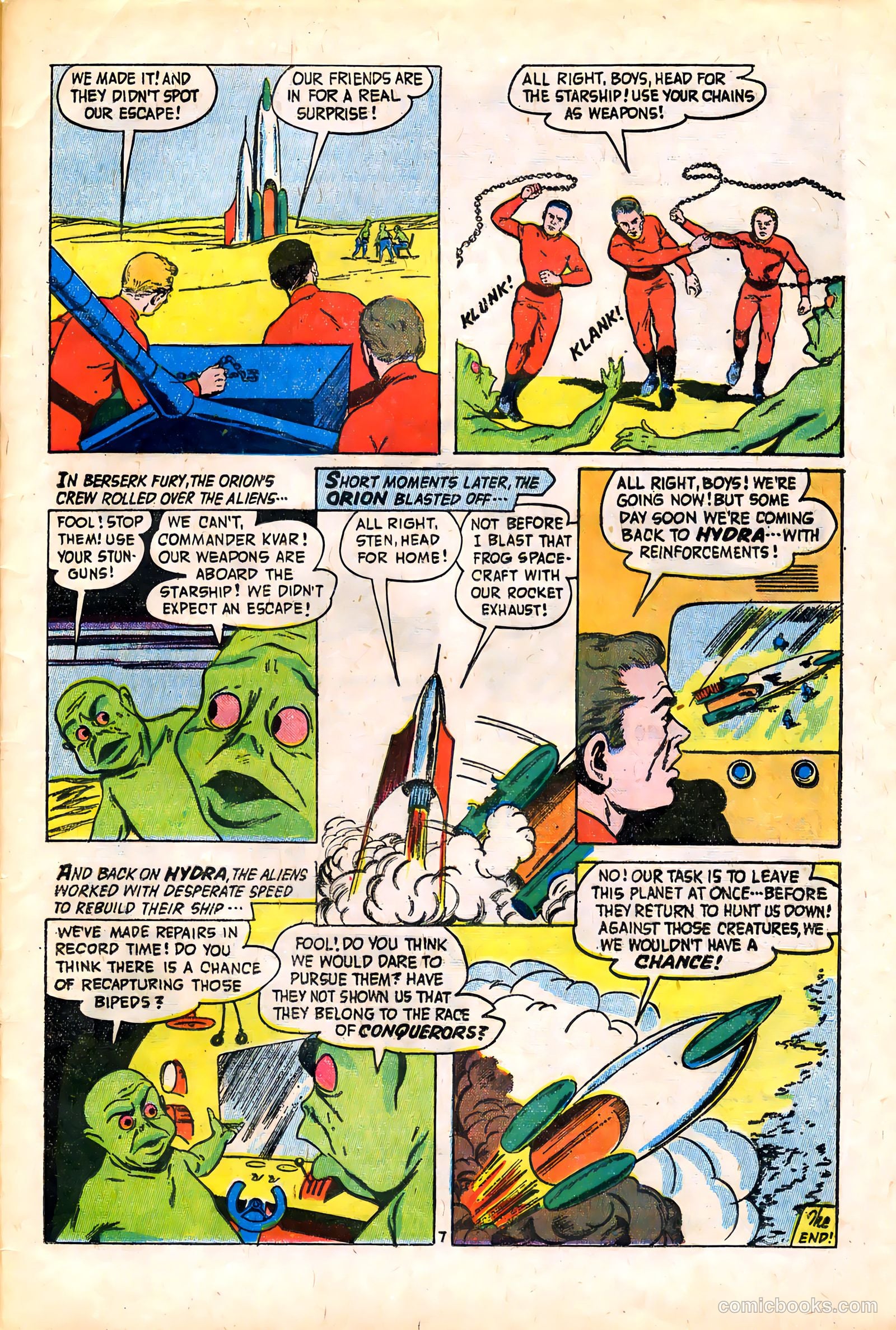 Forbidden Worlds #94 (1961) — page 33 of 36