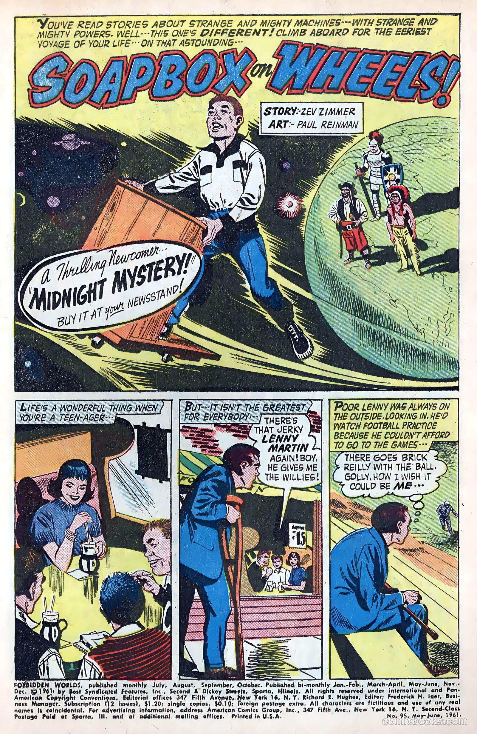 Forbidden Worlds #95 (1961) — page 3 of 36