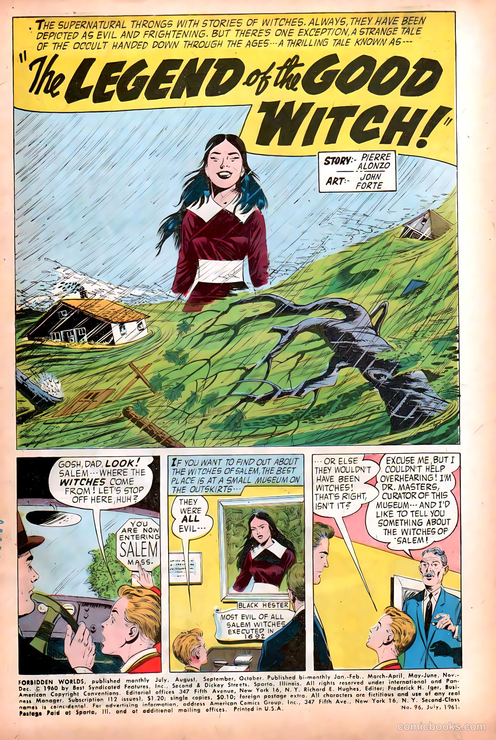 Forbidden Worlds #96 (1961) — page 3 of 36