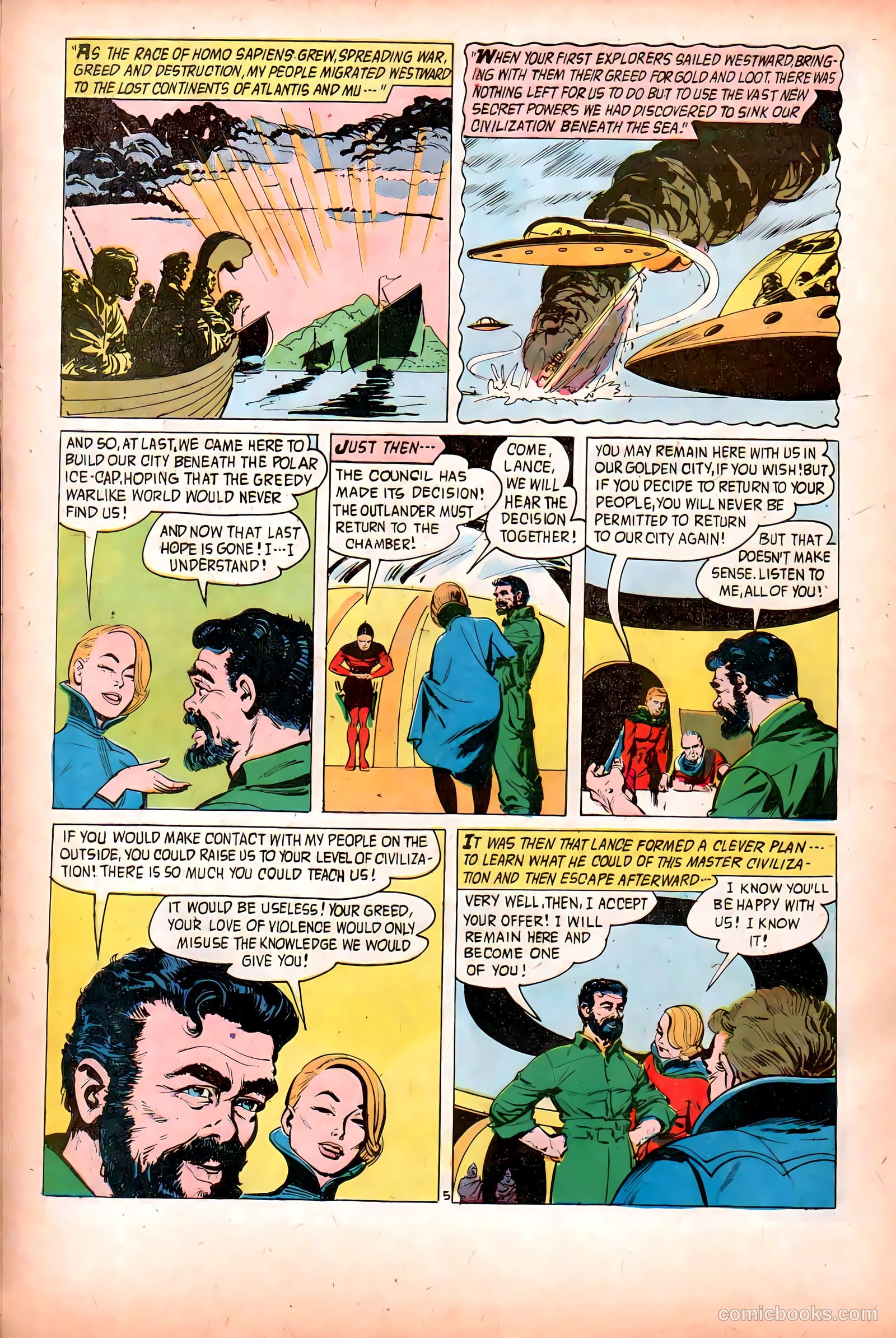 Forbidden Worlds #96 (1961) — page 22 of 36