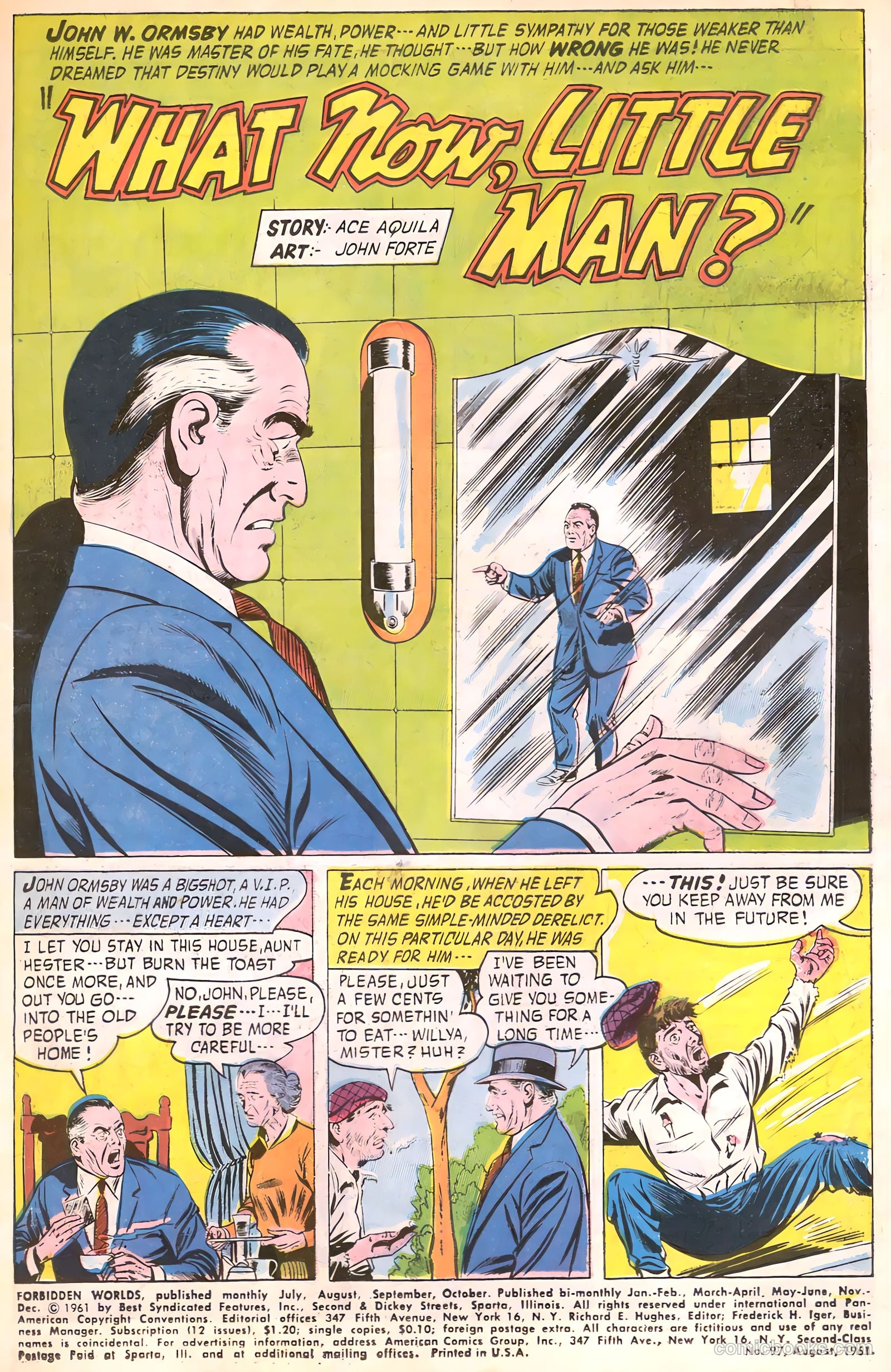 Forbidden Worlds #97 (1961) — page 3 of 36