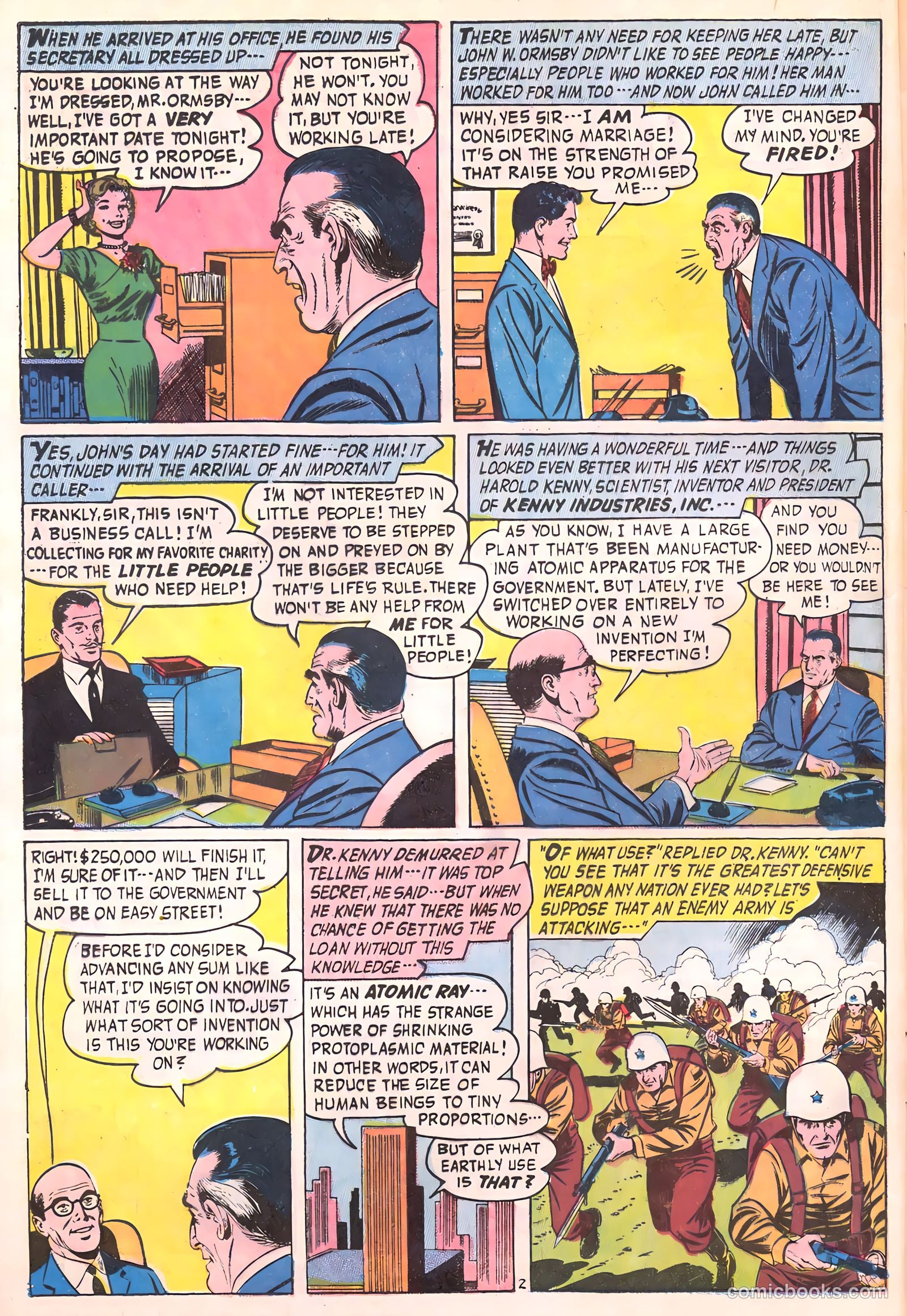 Forbidden Worlds #97 (1961) — page 4 of 36