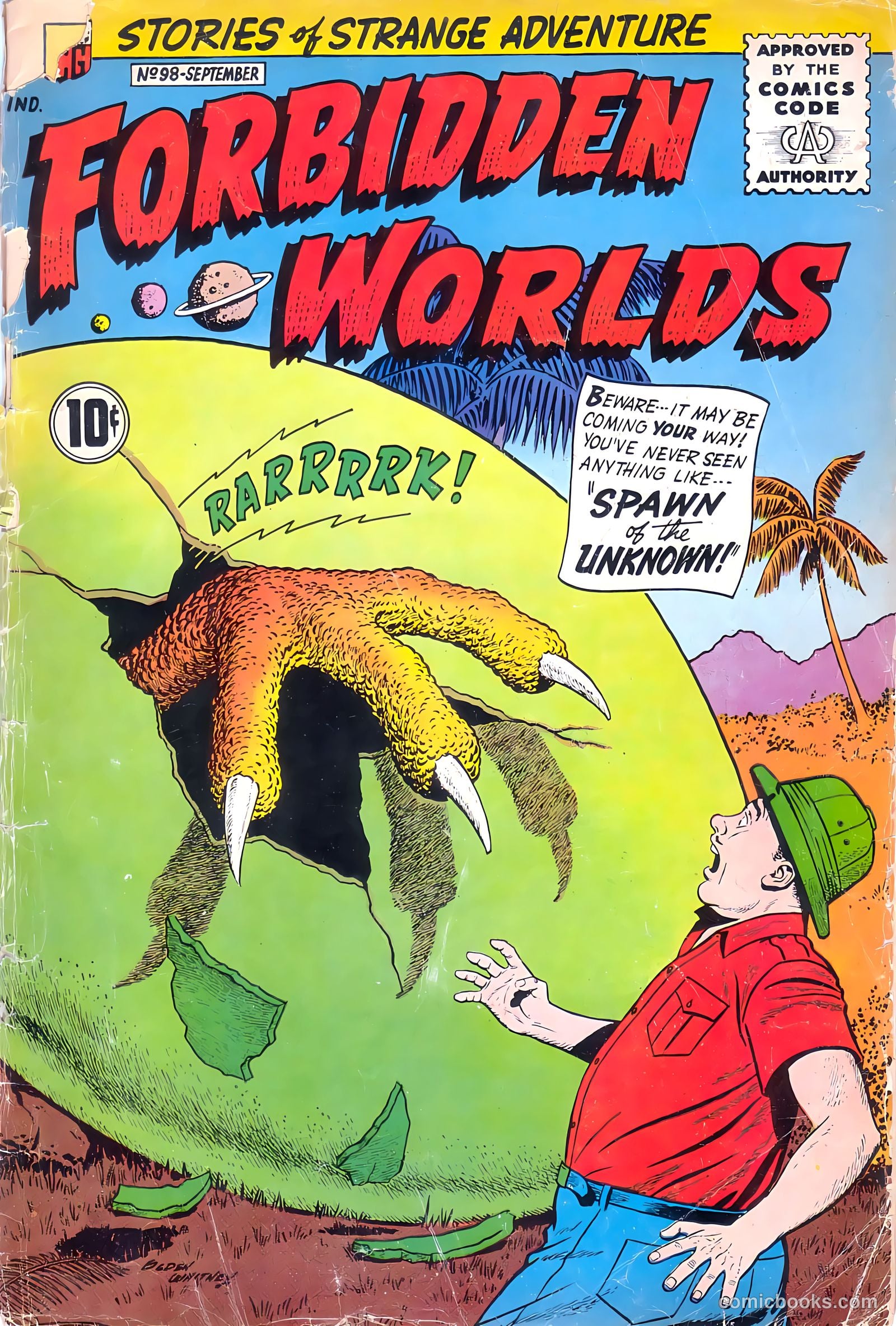 Forbidden Worlds #98