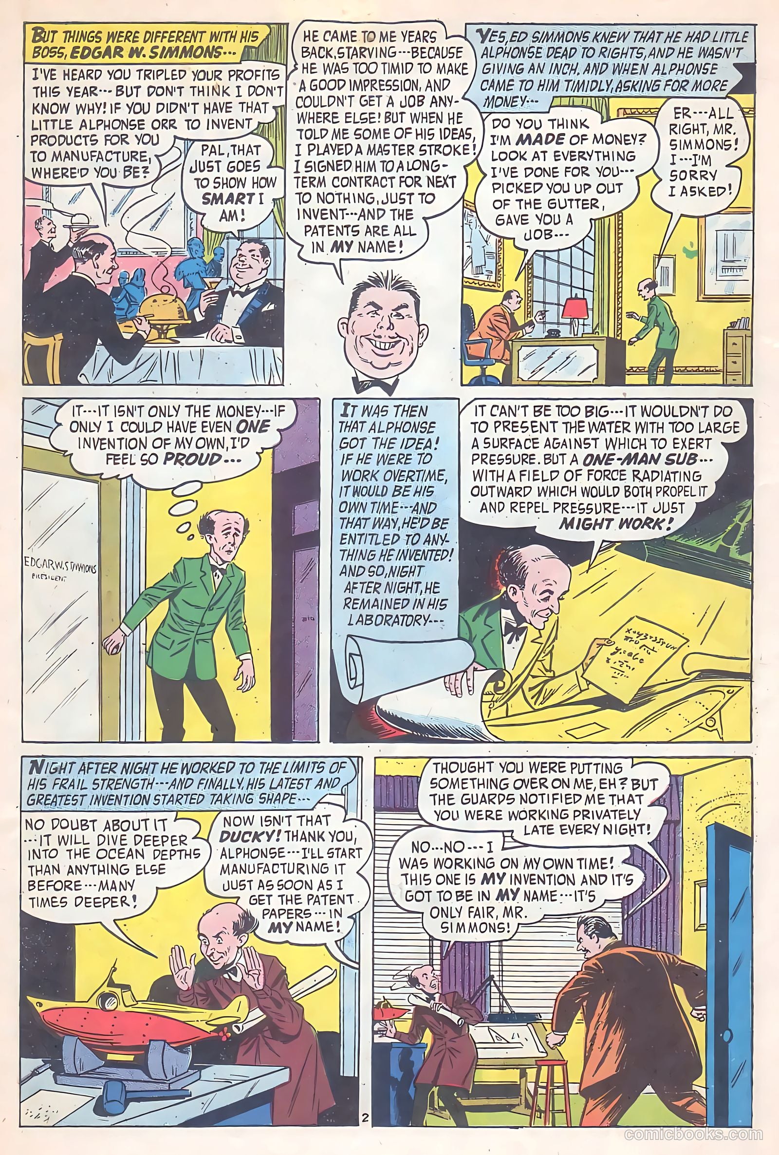 Forbidden Worlds #98 (1961) — page 22 of 36