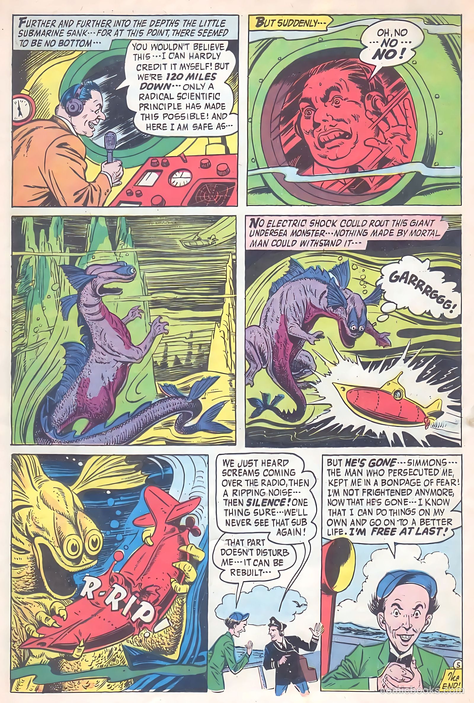 Forbidden Worlds #98 (1961) — page 25 of 36