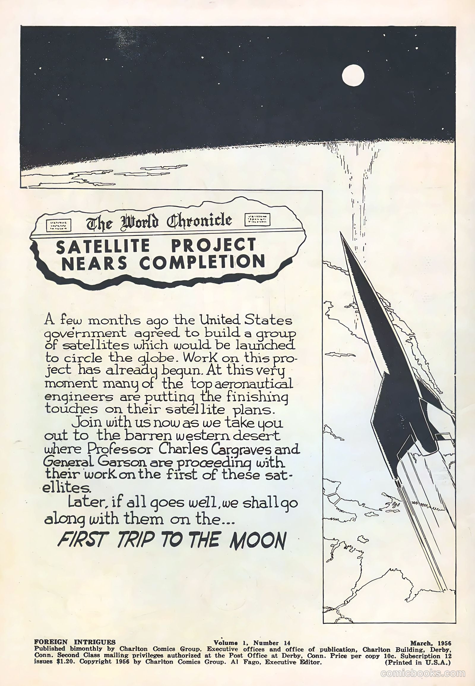 Foreign Intrigues #14 (1956) — page 2 of 36