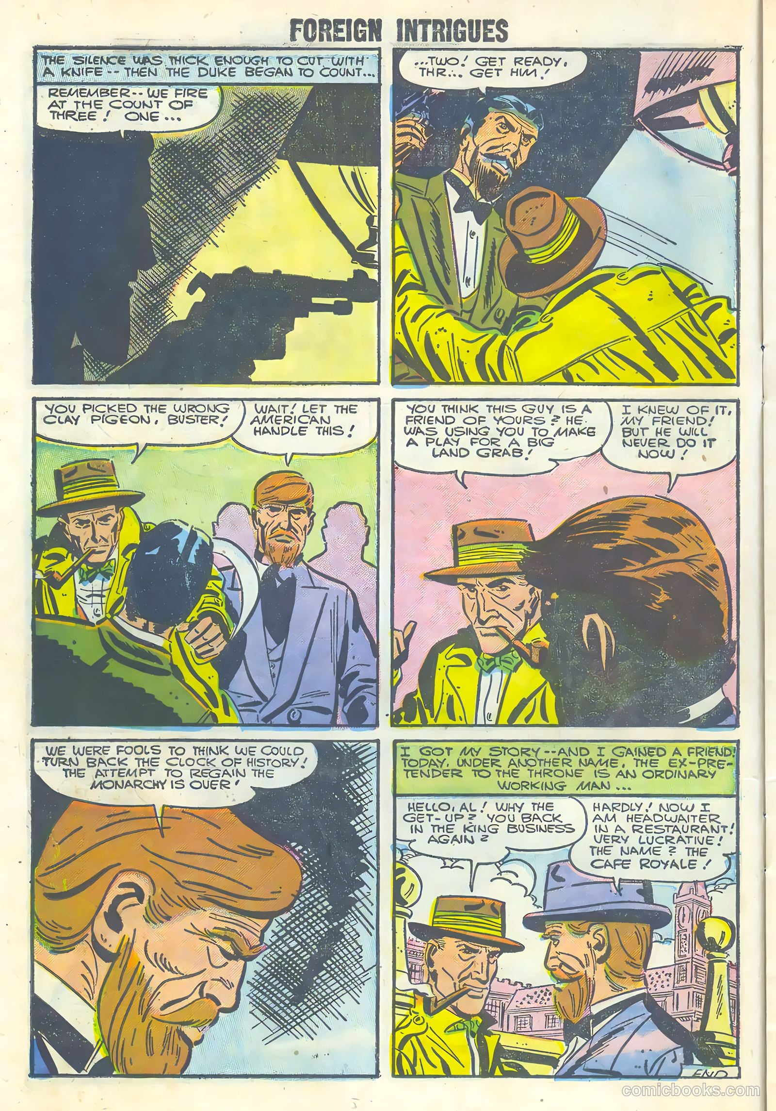 Foreign Intrigues #14 (1956) — page 14 of 36