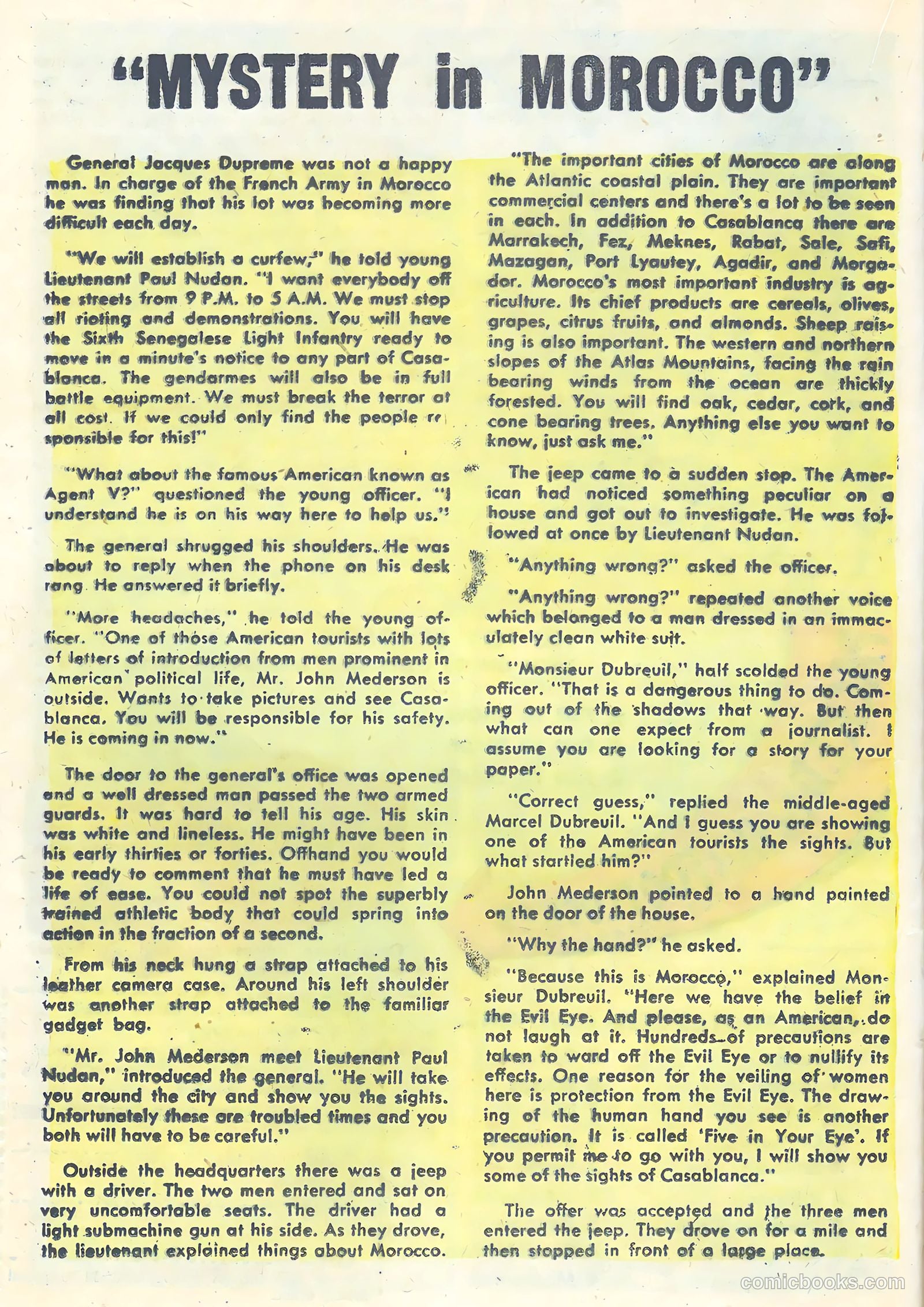 Foreign Intrigues #14 (1956) — page 16 of 36