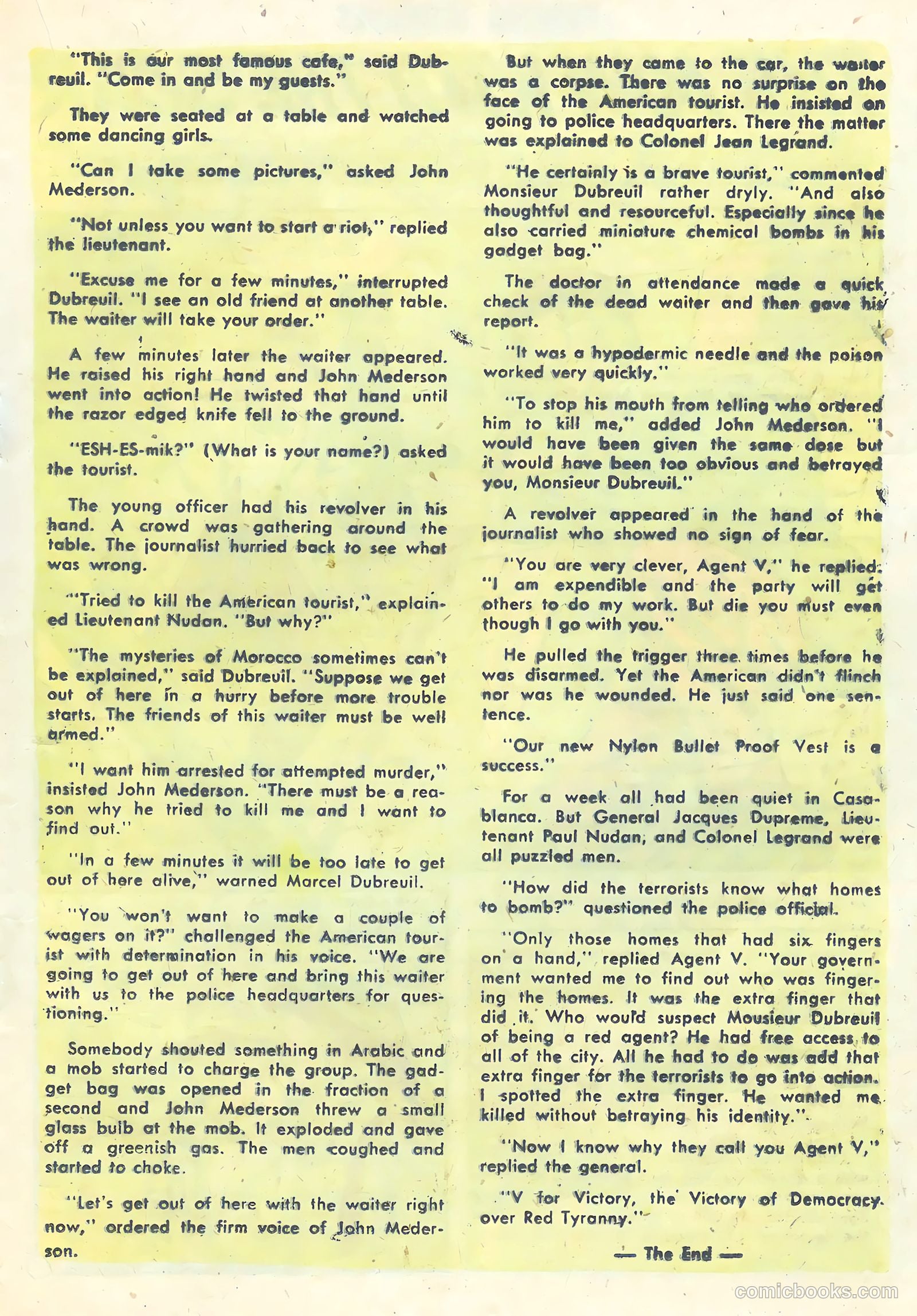 Foreign Intrigues #14 (1956) — page 17 of 36