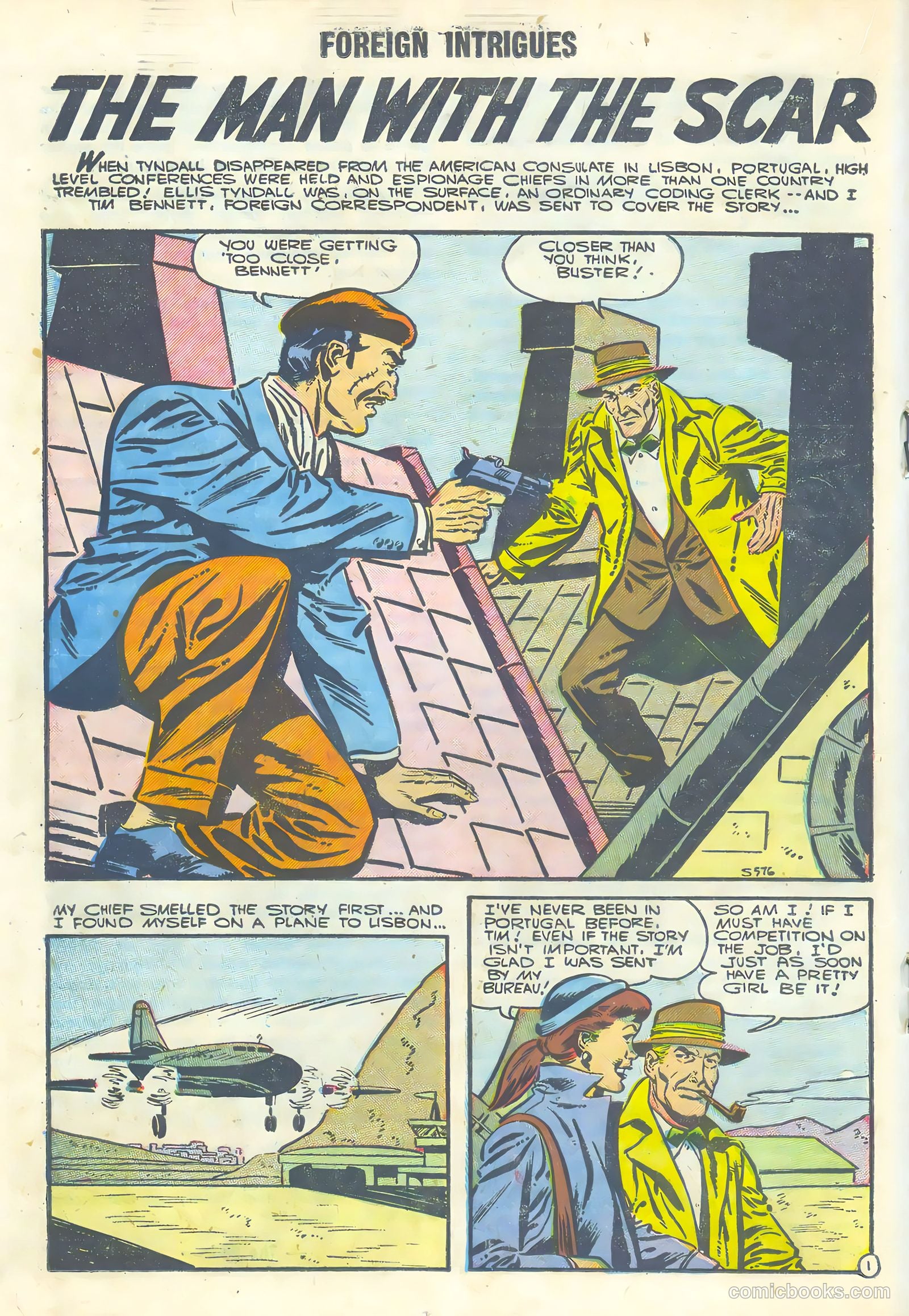 Foreign Intrigues #14 (1956) — page 18 of 36