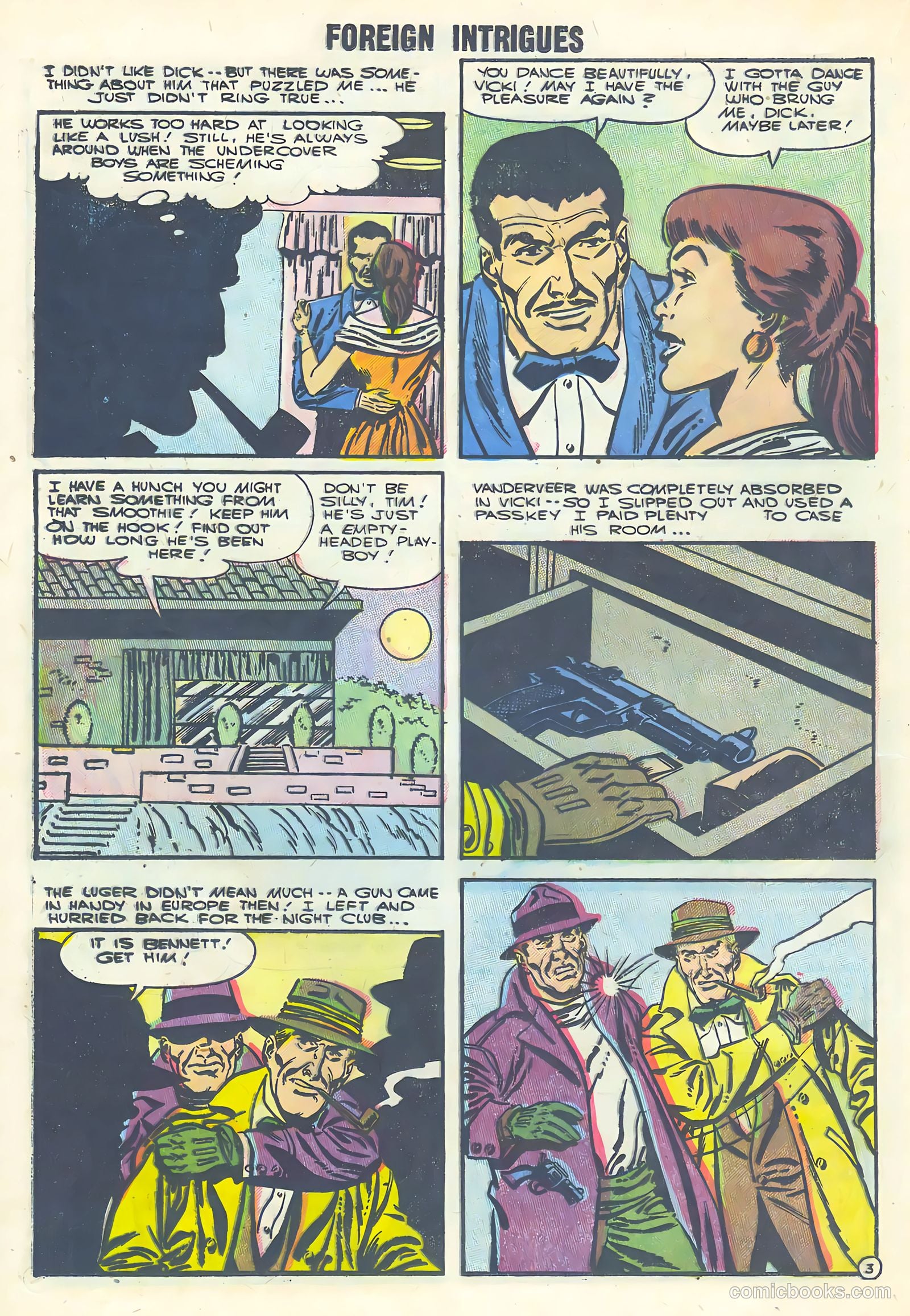 Foreign Intrigues #14 (1956) — page 20 of 36