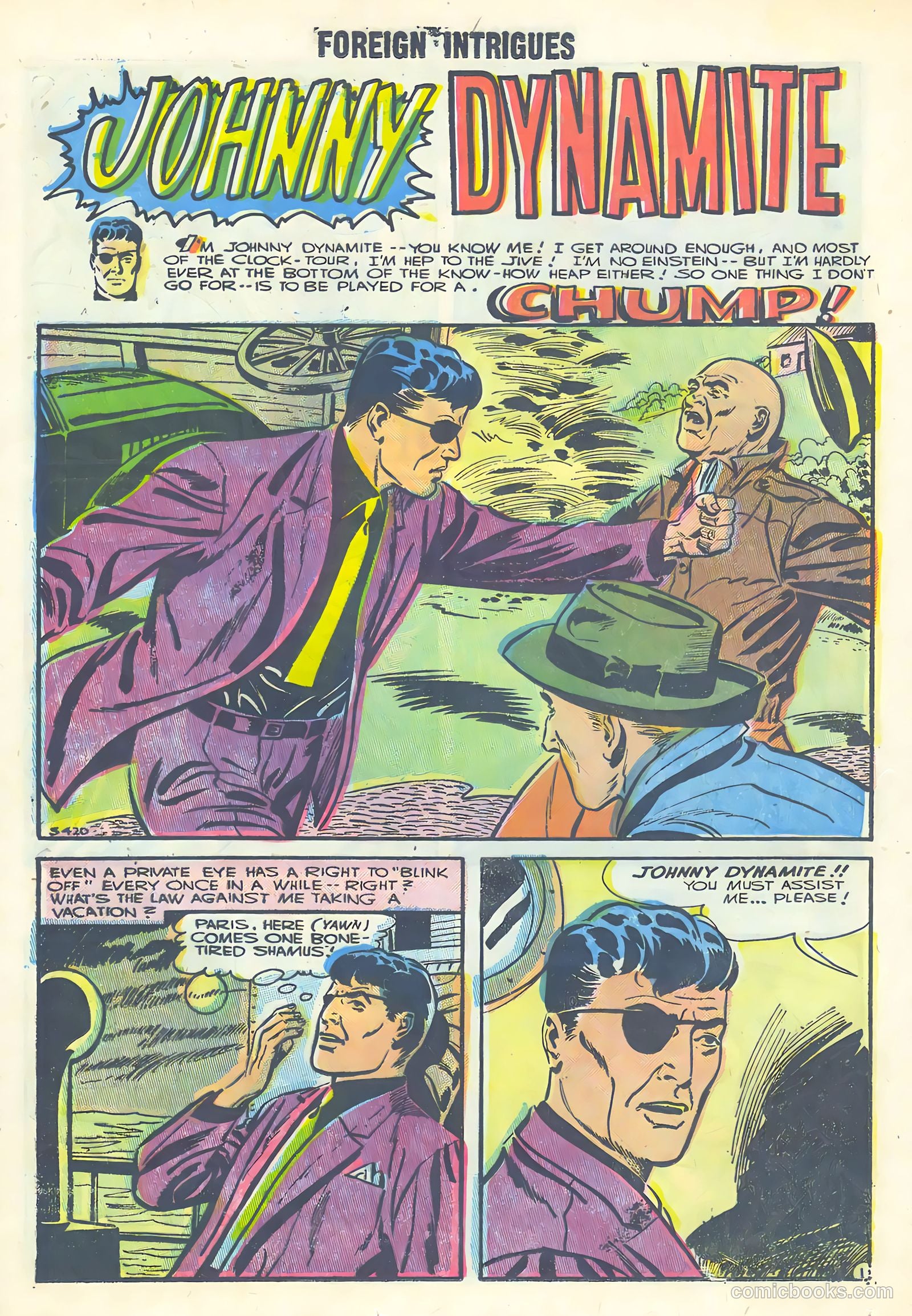 Foreign Intrigues #14 (1956) — page 24 of 36
