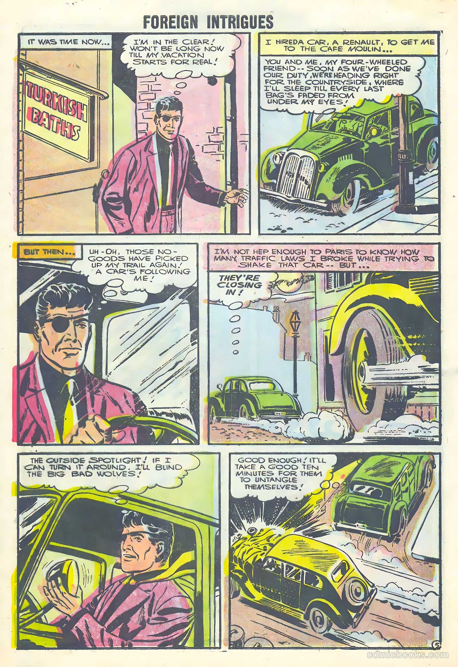 Foreign Intrigues #14 (1956) — page 28 of 36