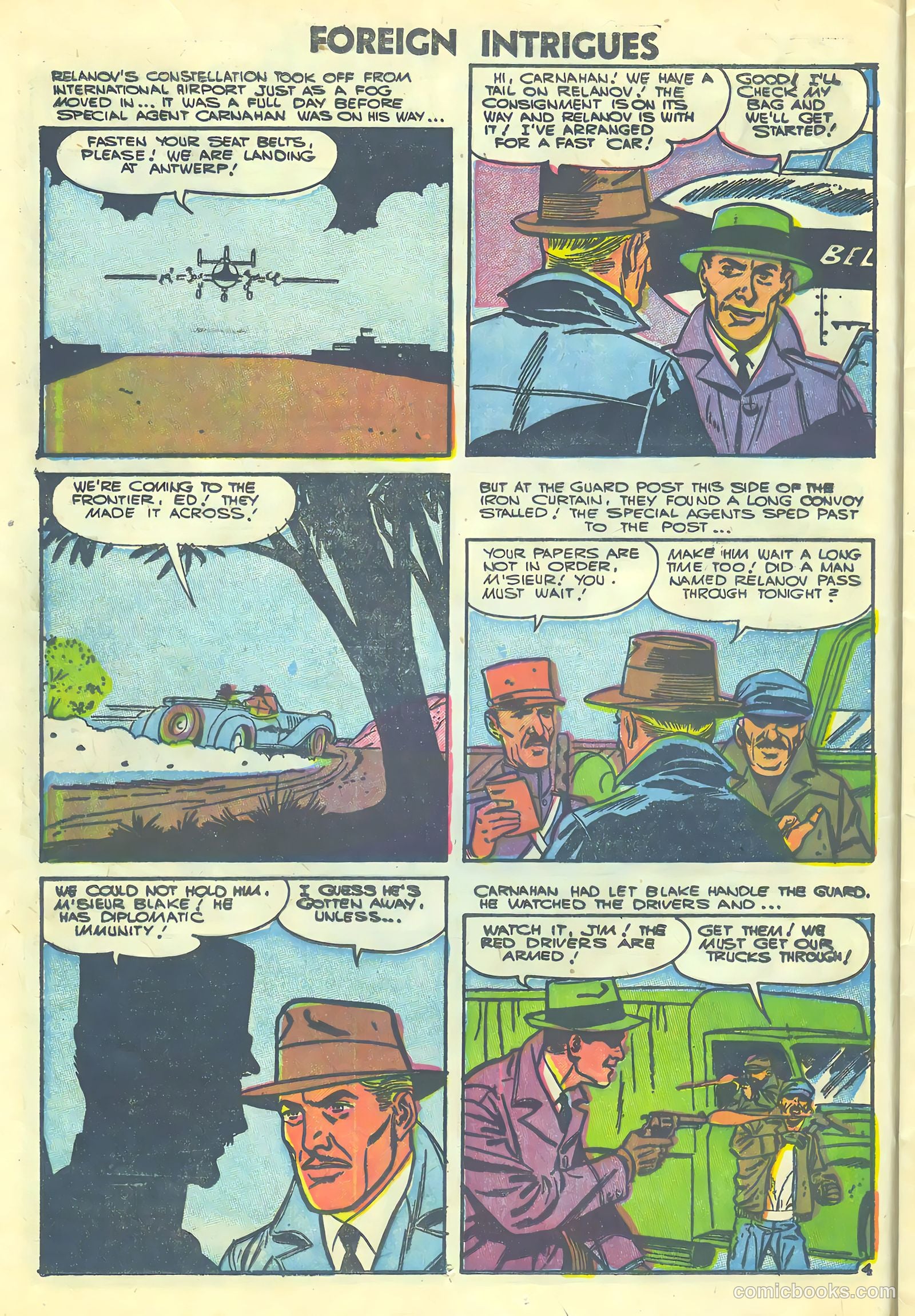 Foreign Intrigues #15 (1956) — page 12 of 36