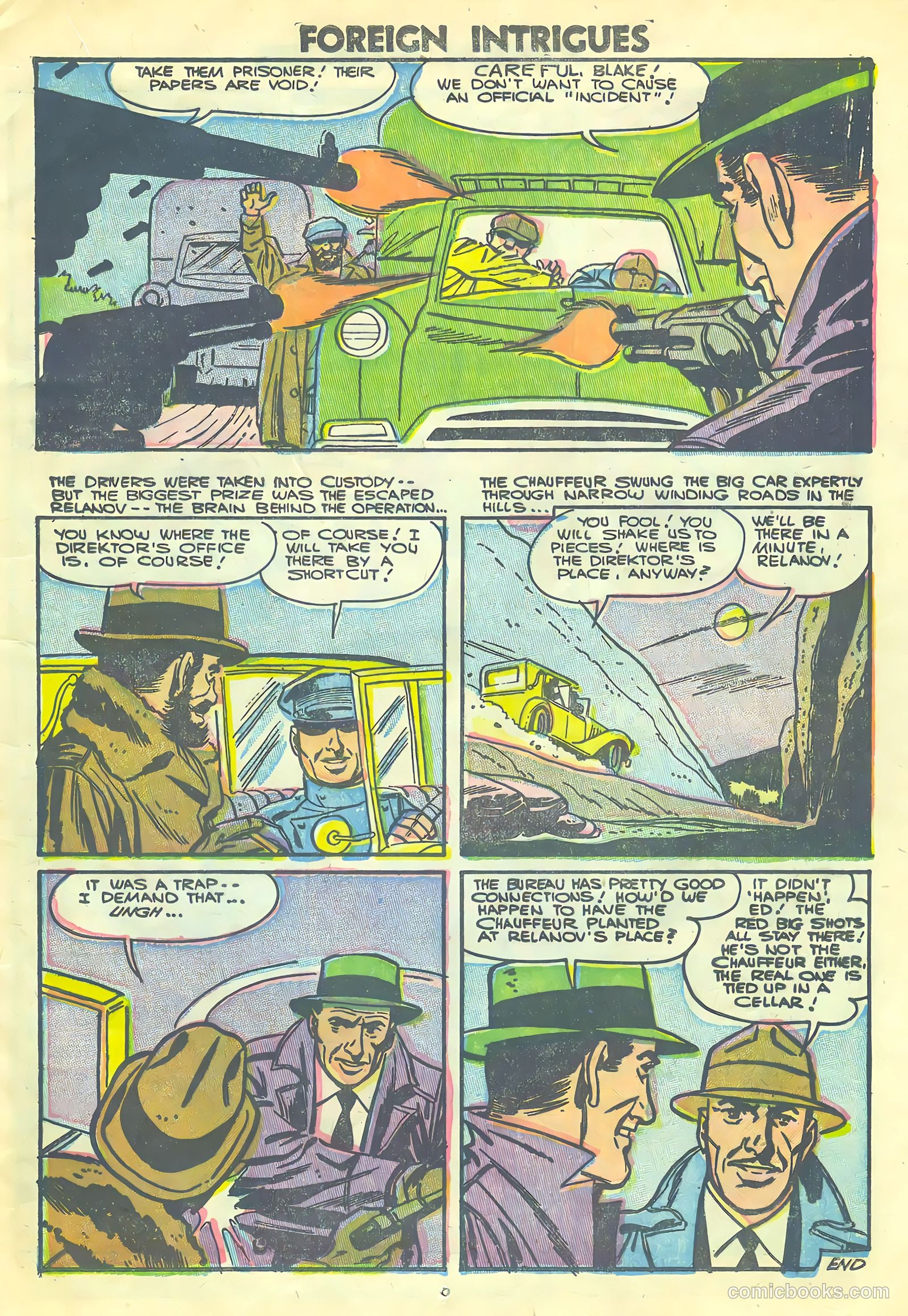 Foreign Intrigues #15 (1956) — page 13 of 36