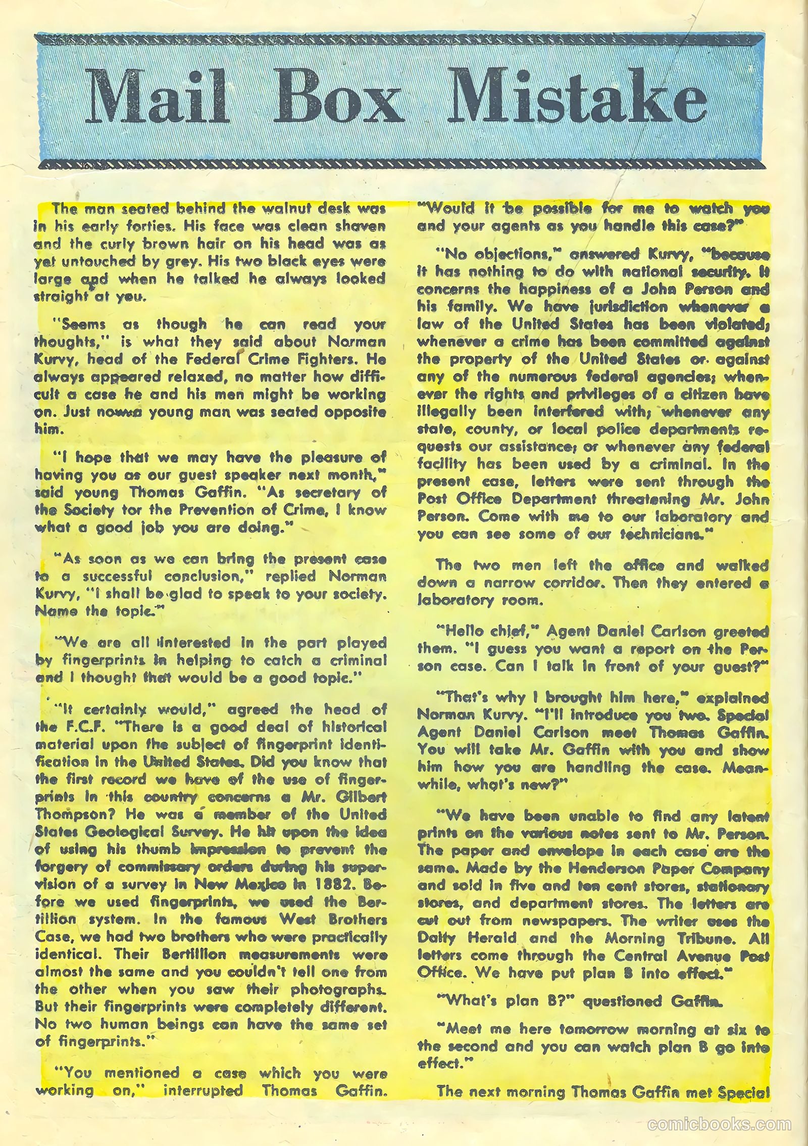 Foreign Intrigues #15 (1956) — page 16 of 36