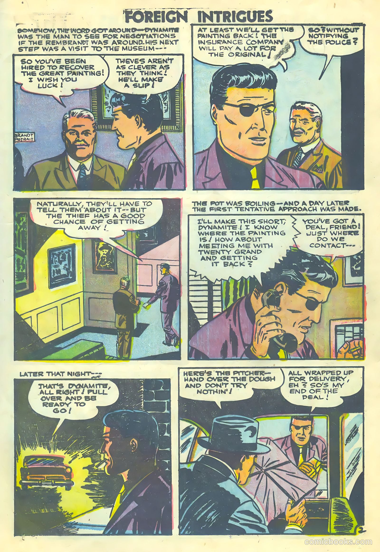 Foreign Intrigues #15 (1956) — page 25 of 36