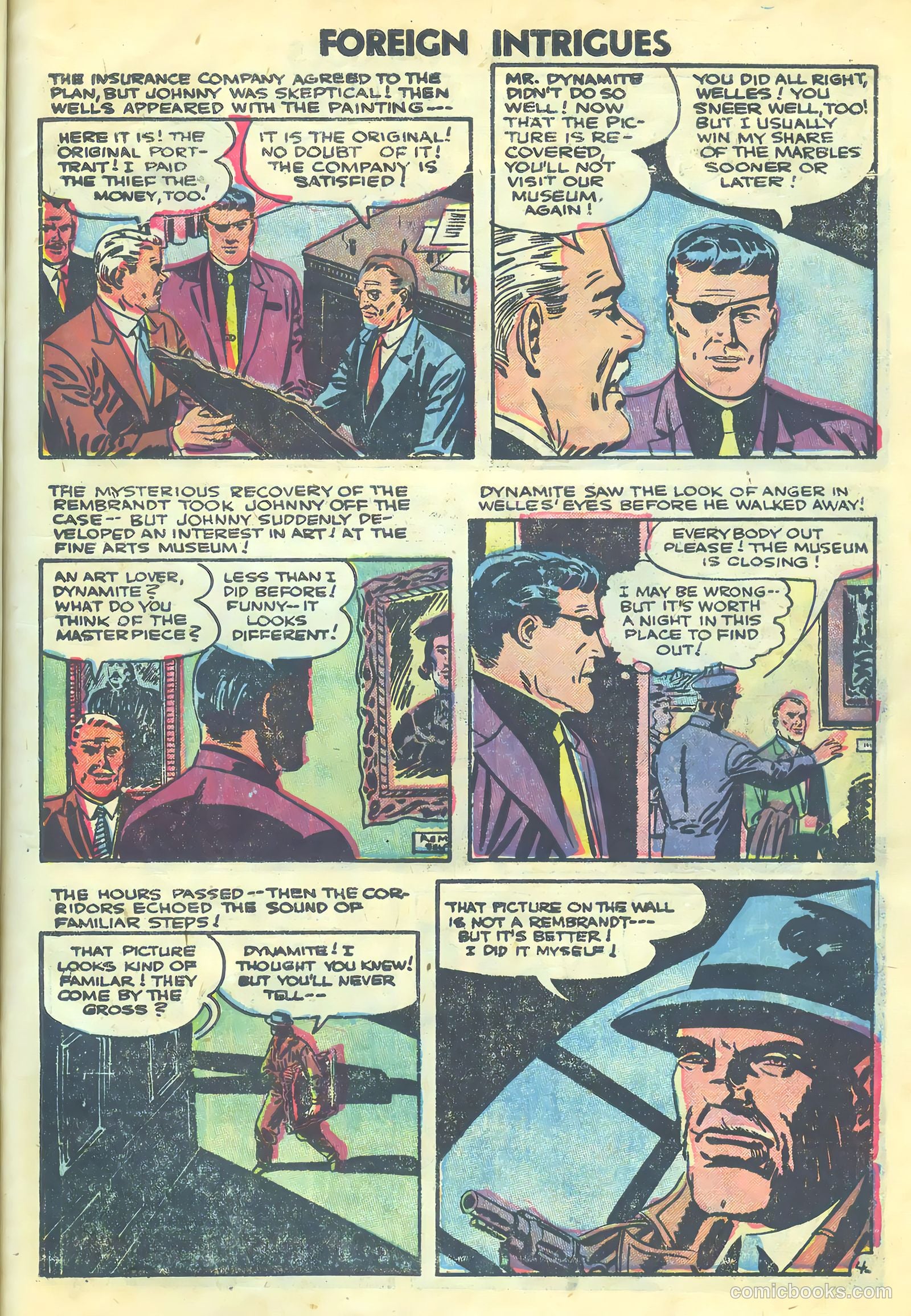 Foreign Intrigues #15 (1956) — page 27 of 36