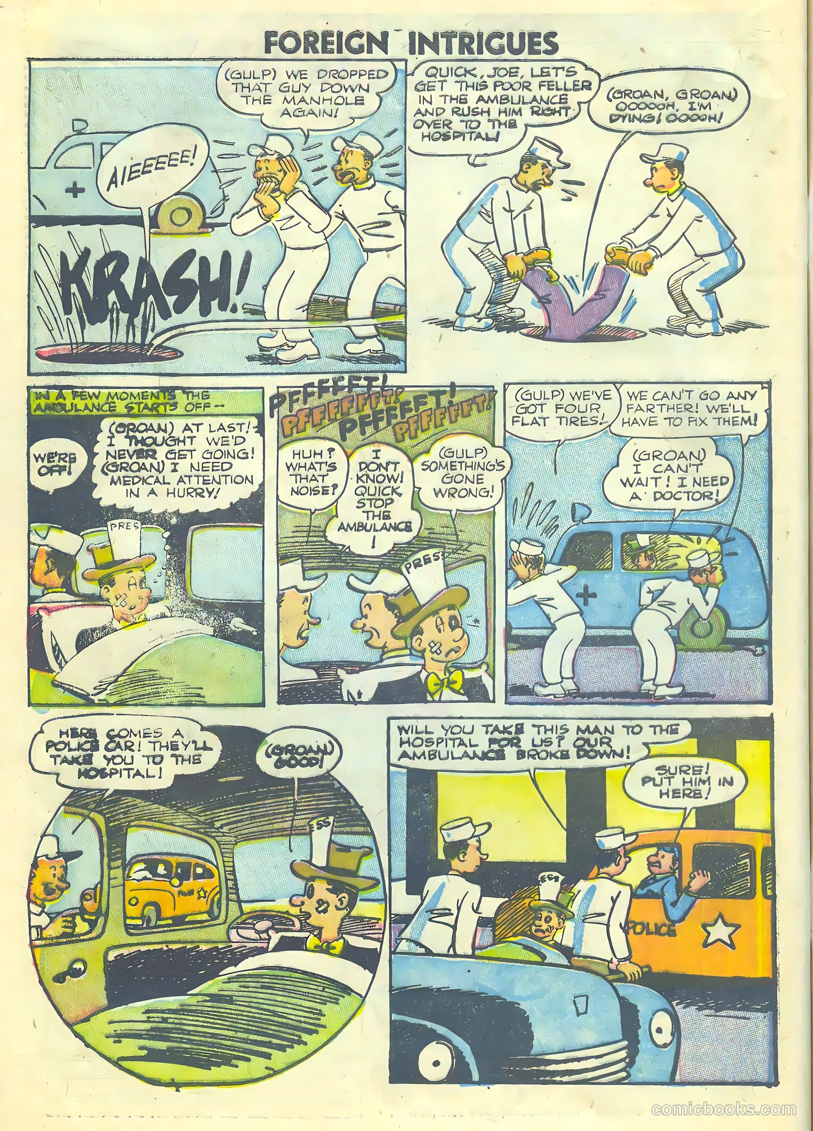 Foreign Intrigues #15 (1956) — page 32 of 36