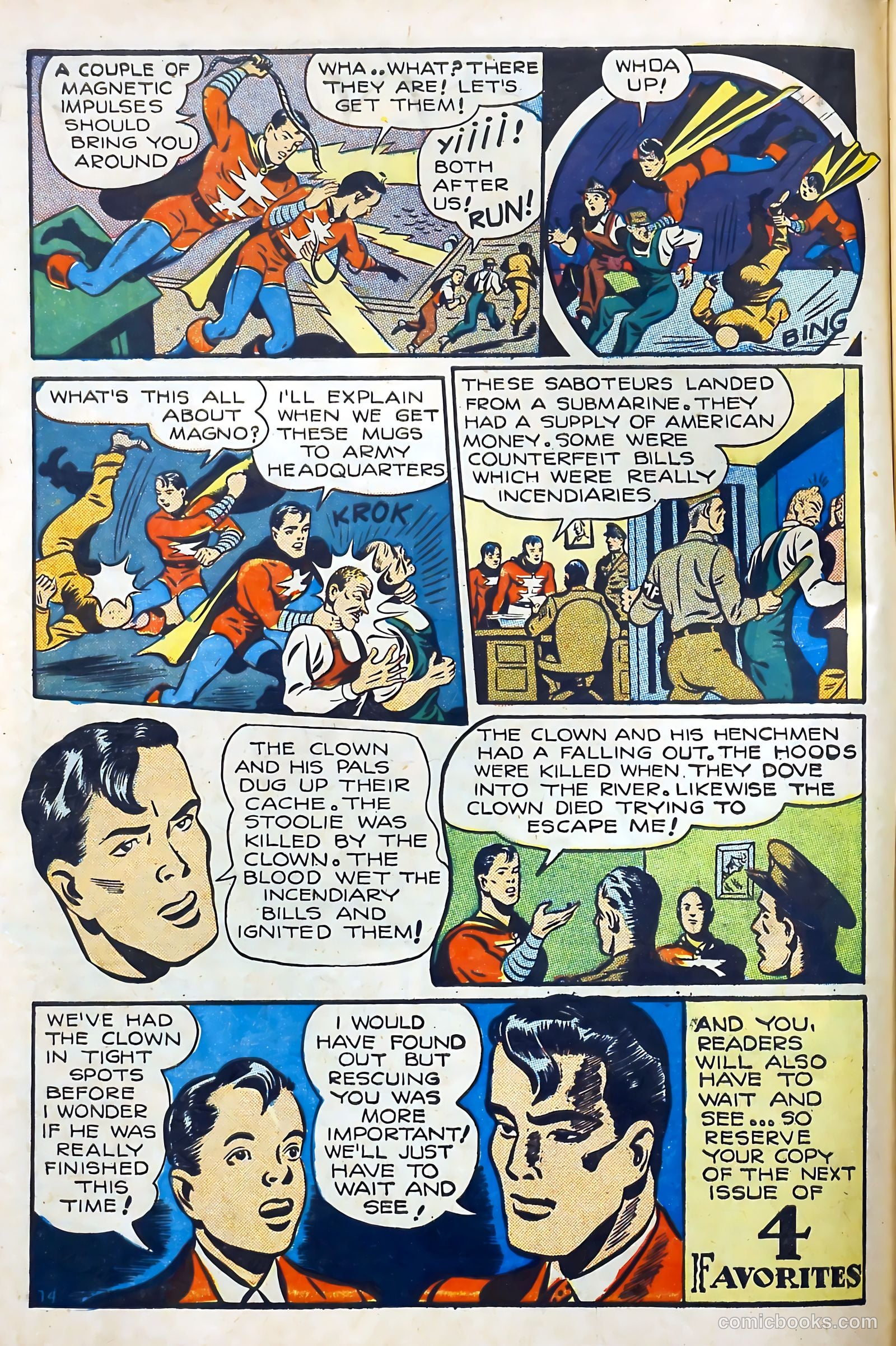 Four Favorites #12 (1943) — page 16 of 61