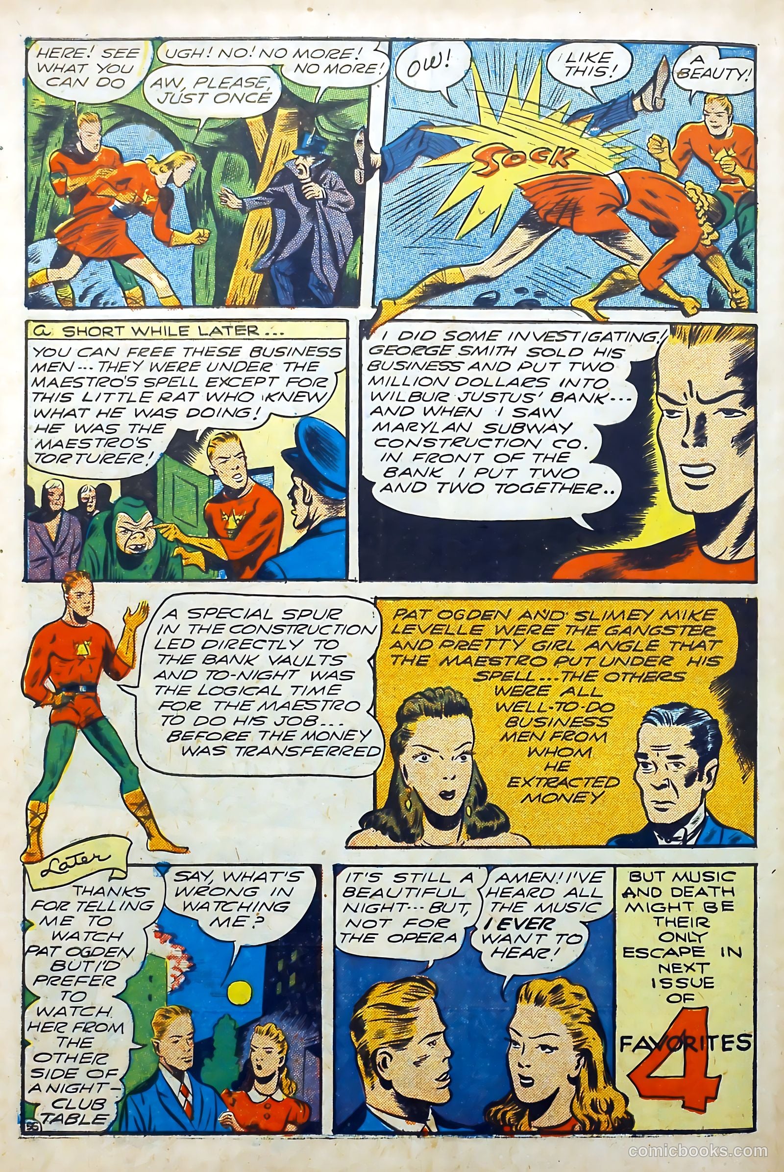 Four Favorites #12 (1943) — page 58 of 61