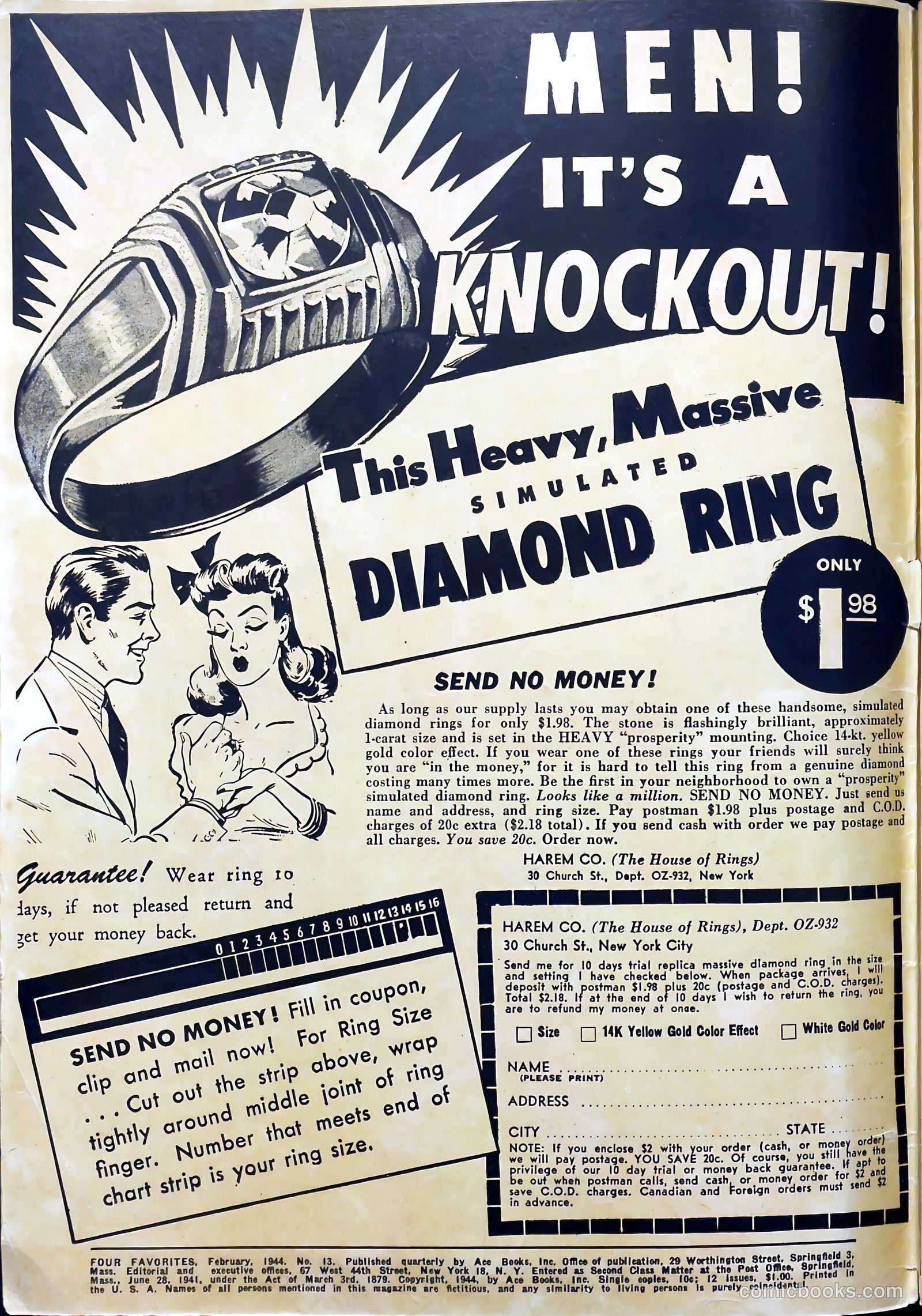 Four Favorites #13 (1944) — page 2 of 61