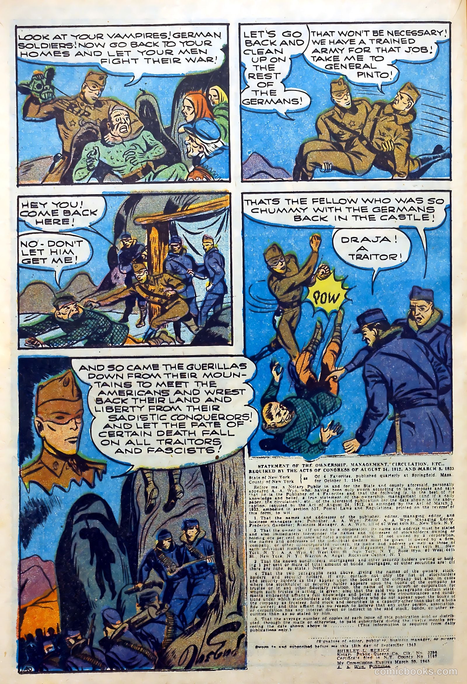 Four Favorites #13 (1944) — page 42 of 61