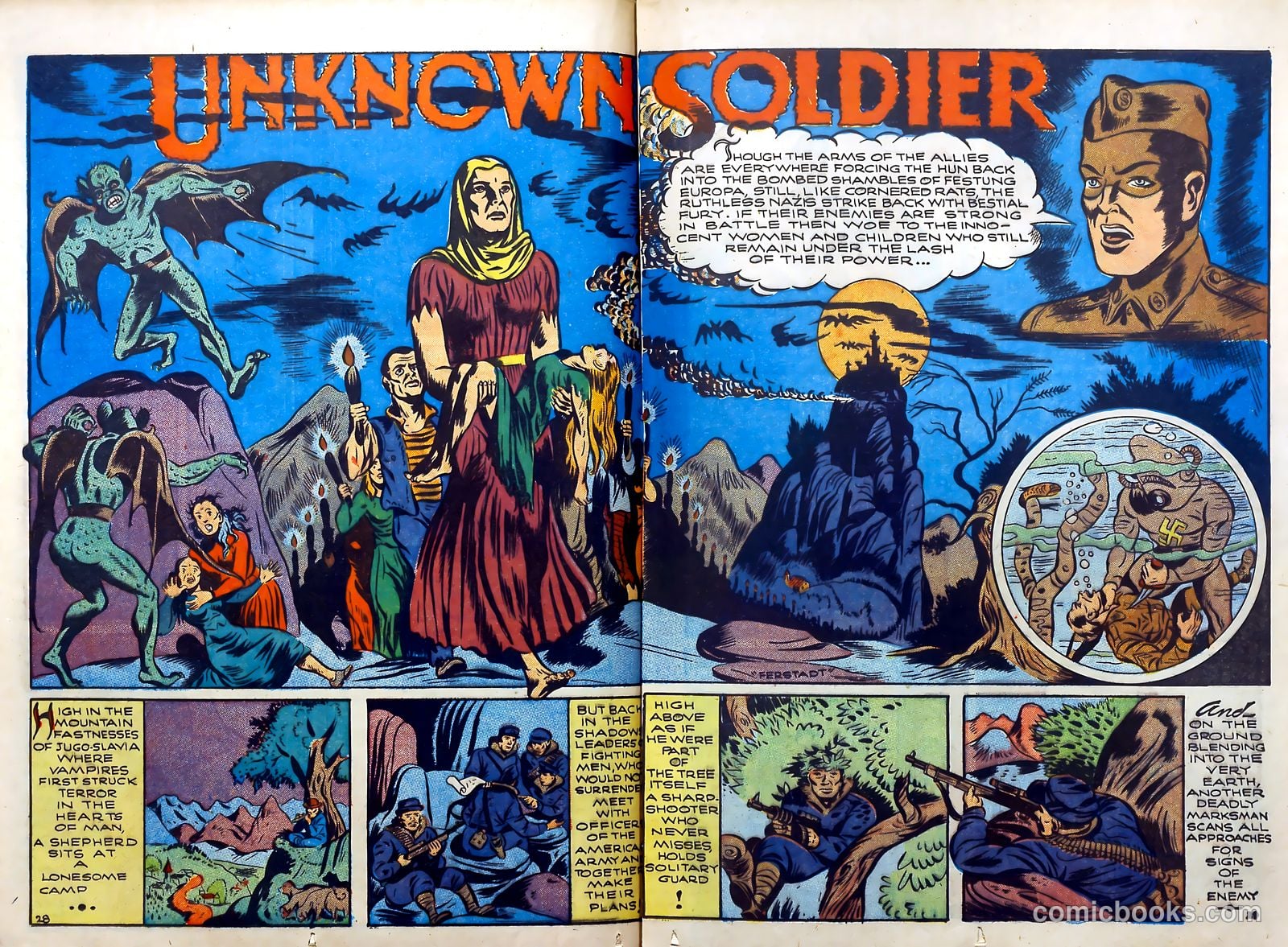 Four Favorites #13 (1944) — page 61 of 61