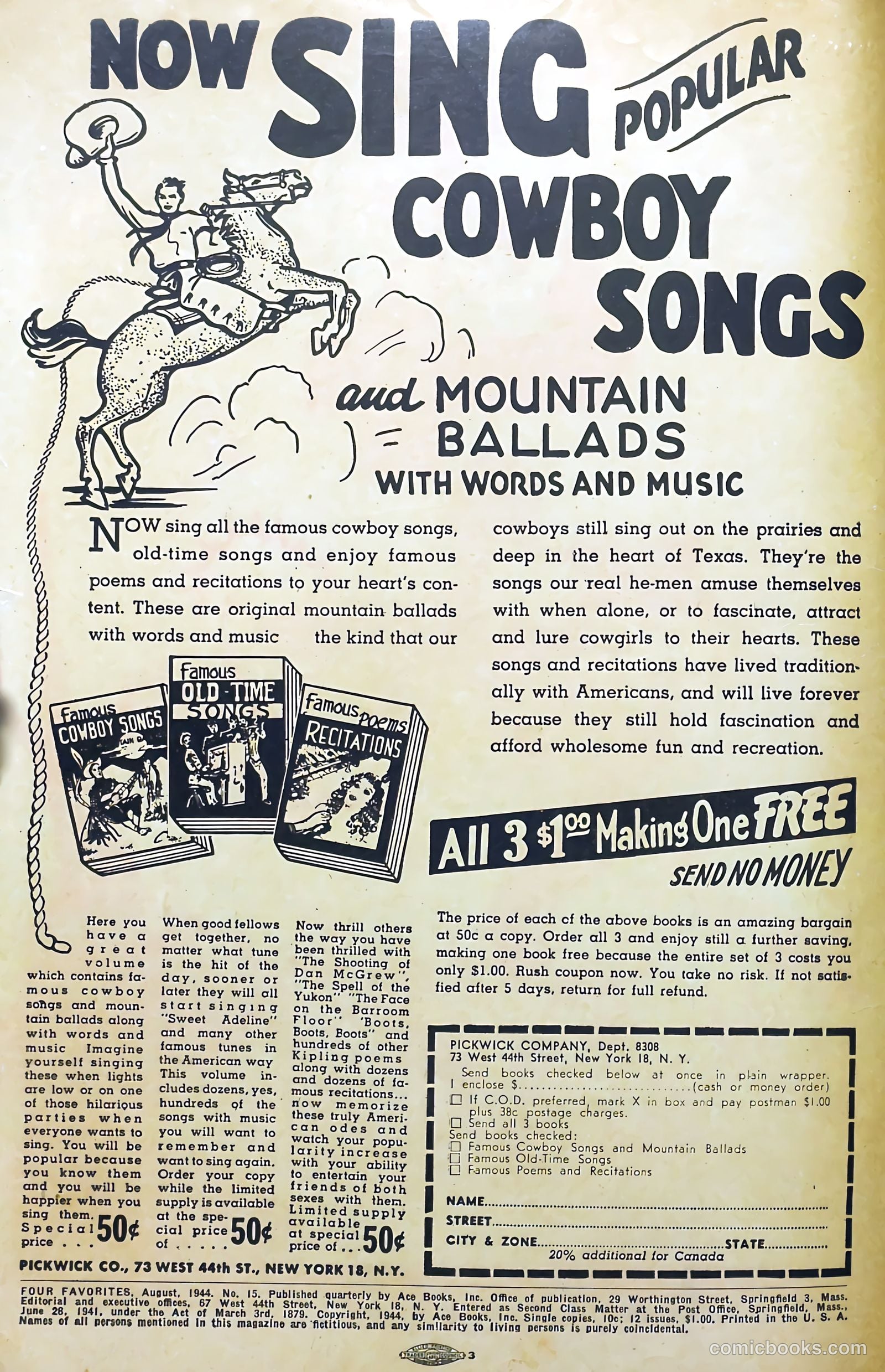 Four Favorites #15 (1944) — page 2 of 52