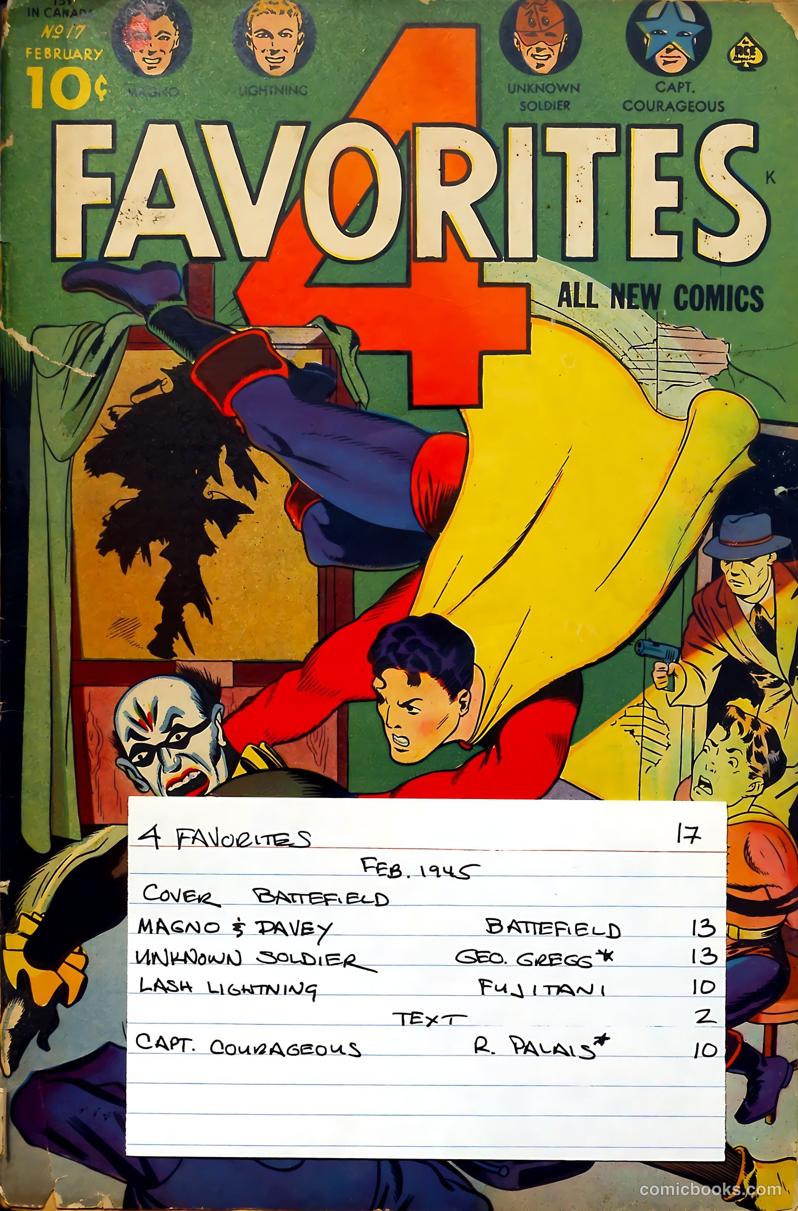 Four Favorites #17 (1945) — page 53 of 53