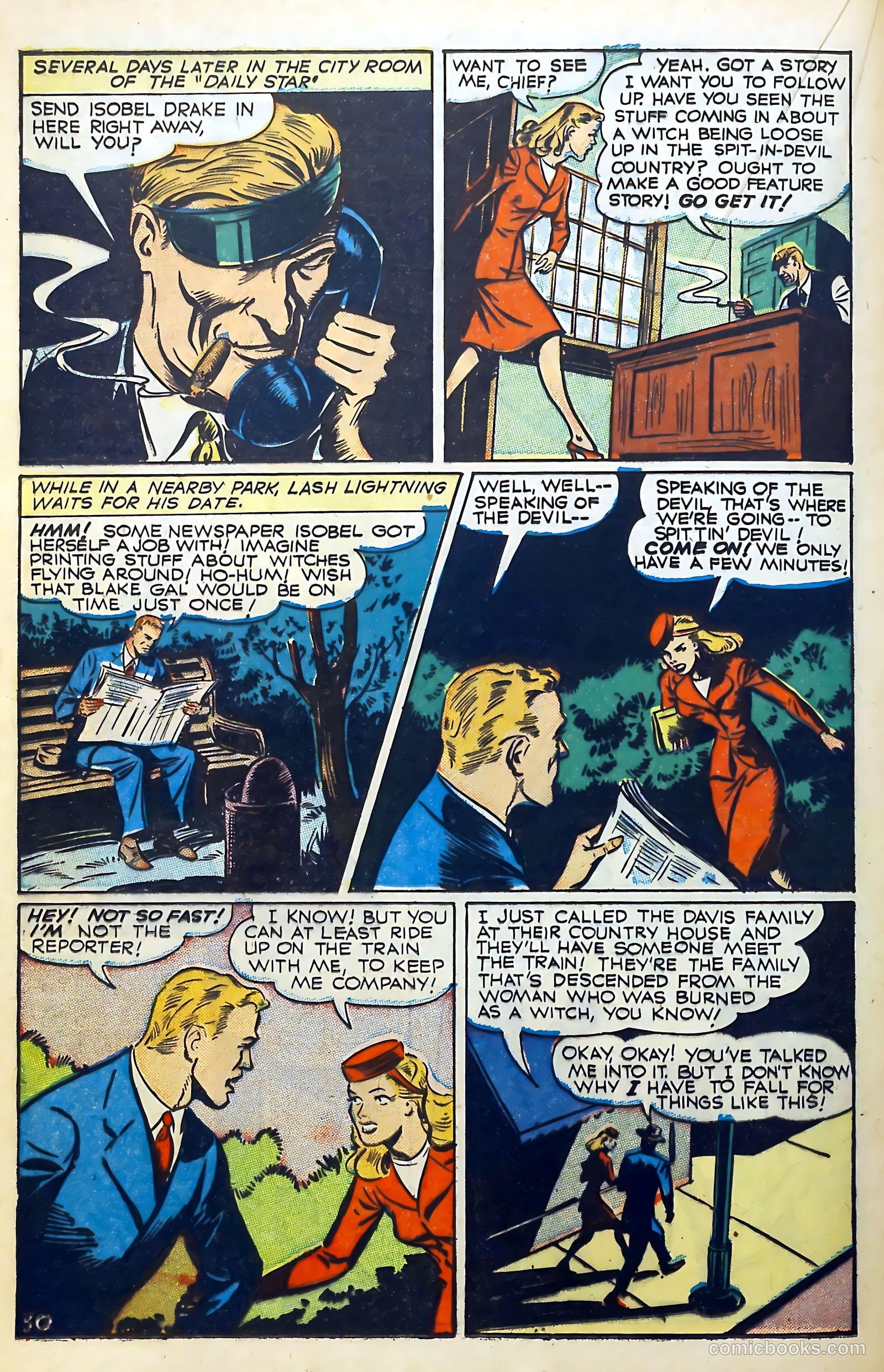 Four Favorites #18 (1945) — page 32 of 53