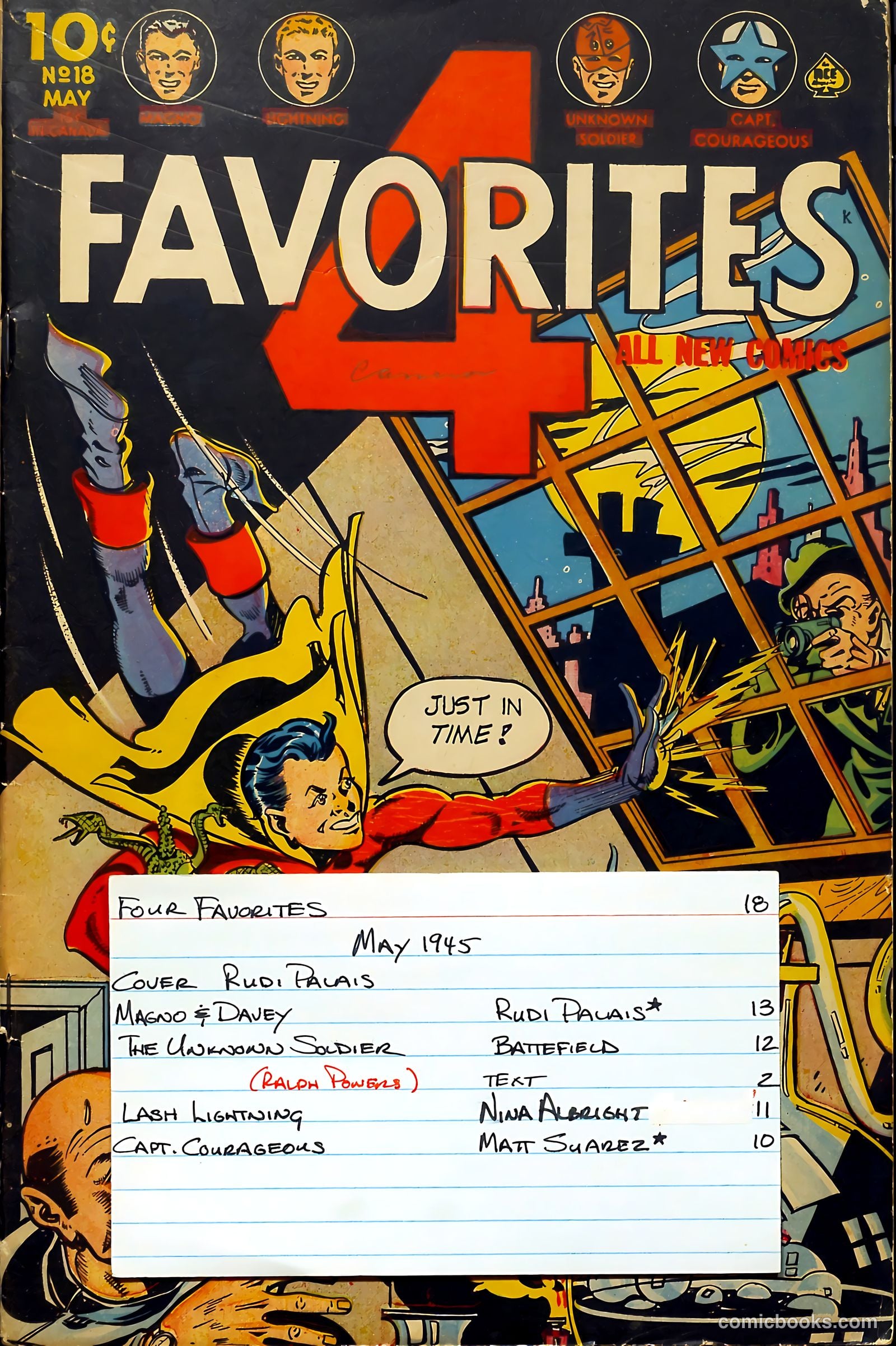Four Favorites #18 (1945) — page 53 of 53
