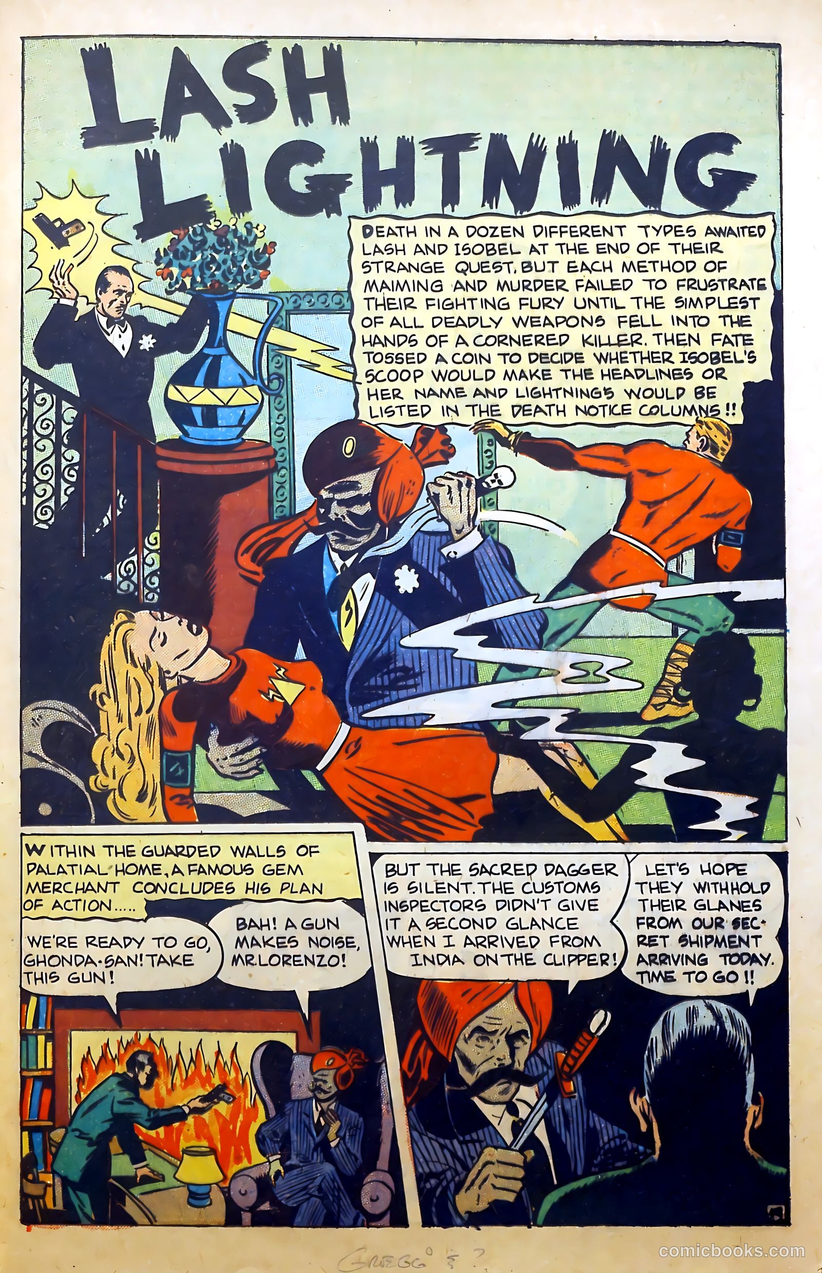 Four Favorites #19 (1945) — page 21 of 37