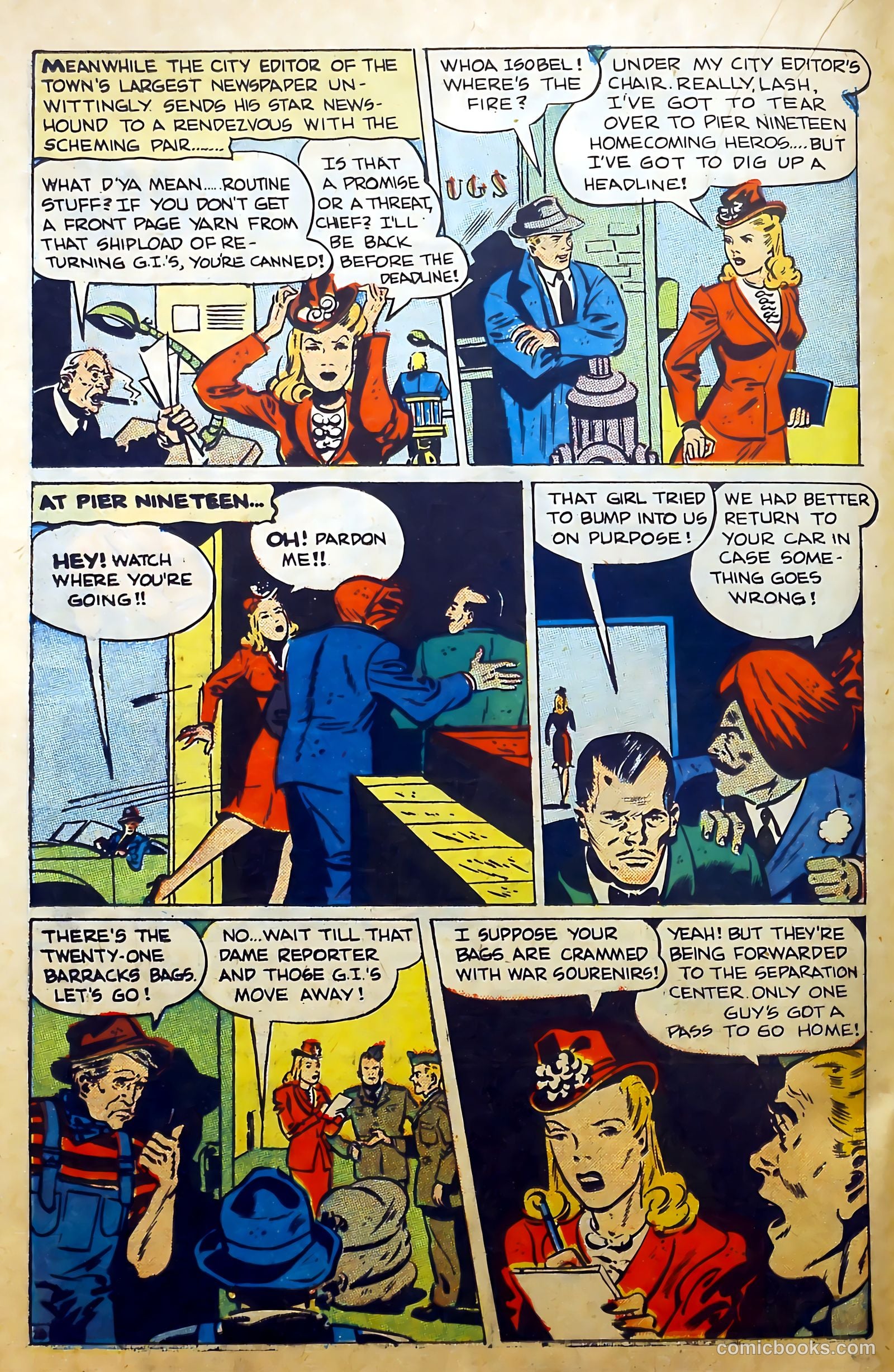 Four Favorites #19 (1945) — page 22 of 37