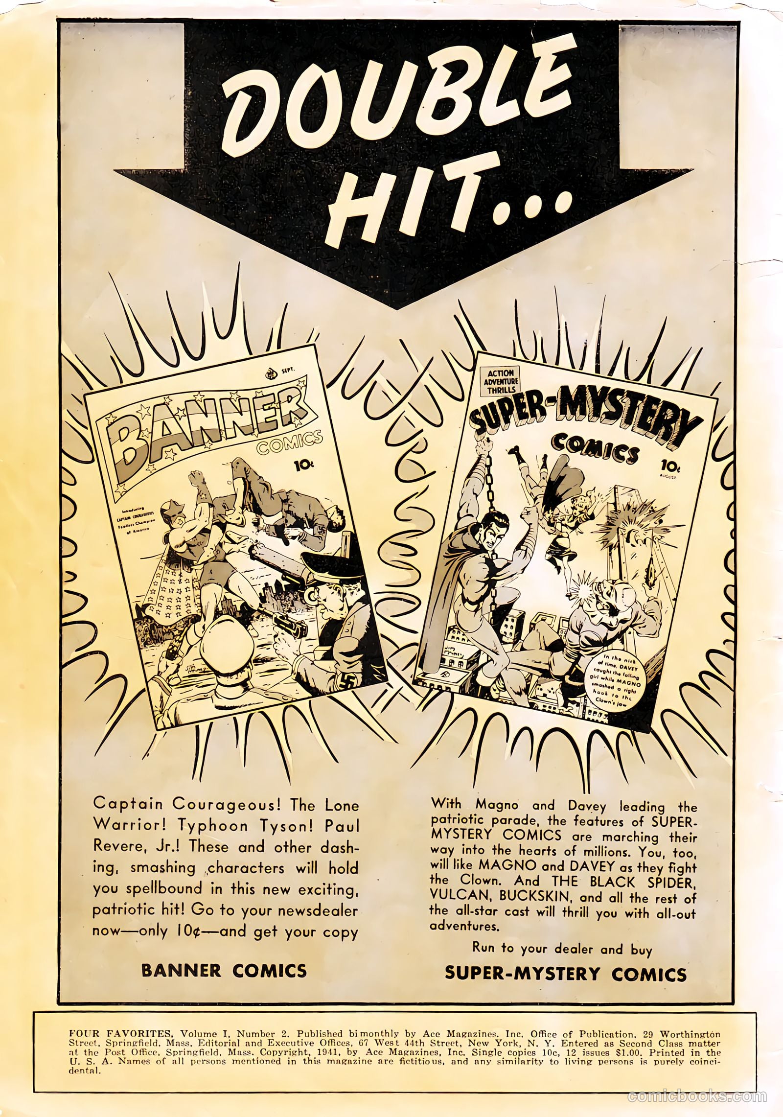 Four Favorites #2 (1941) — page 2 of 69