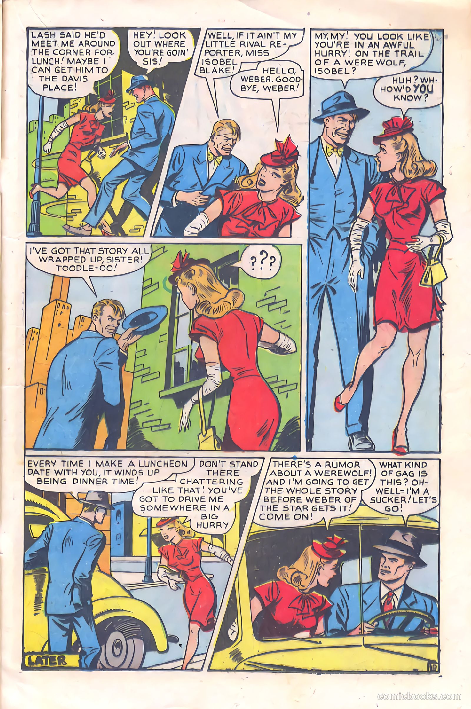 Four Favorites #20 (1945) — page 21 of 36