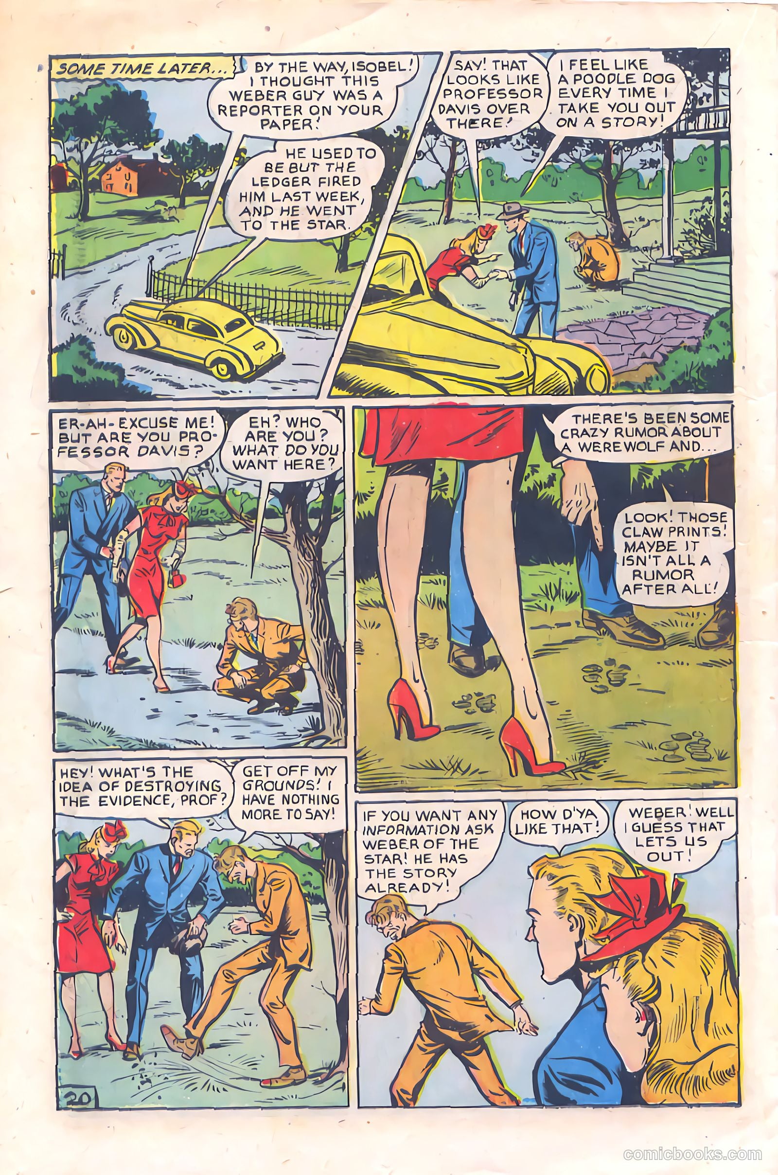 Four Favorites #20 (1945) — page 22 of 36