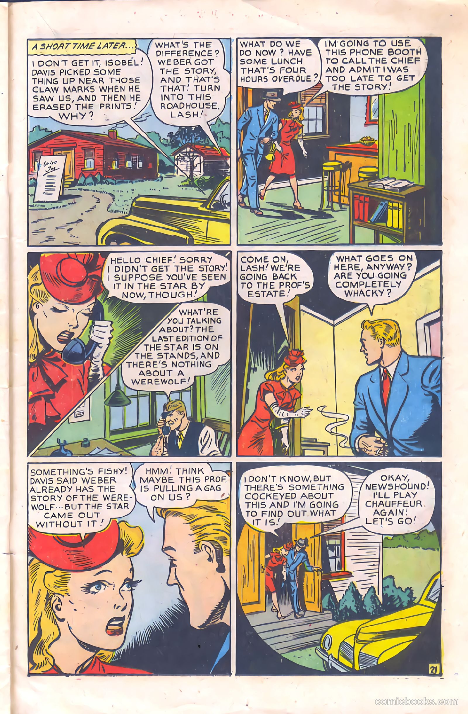 Four Favorites #20 (1945) — page 23 of 36