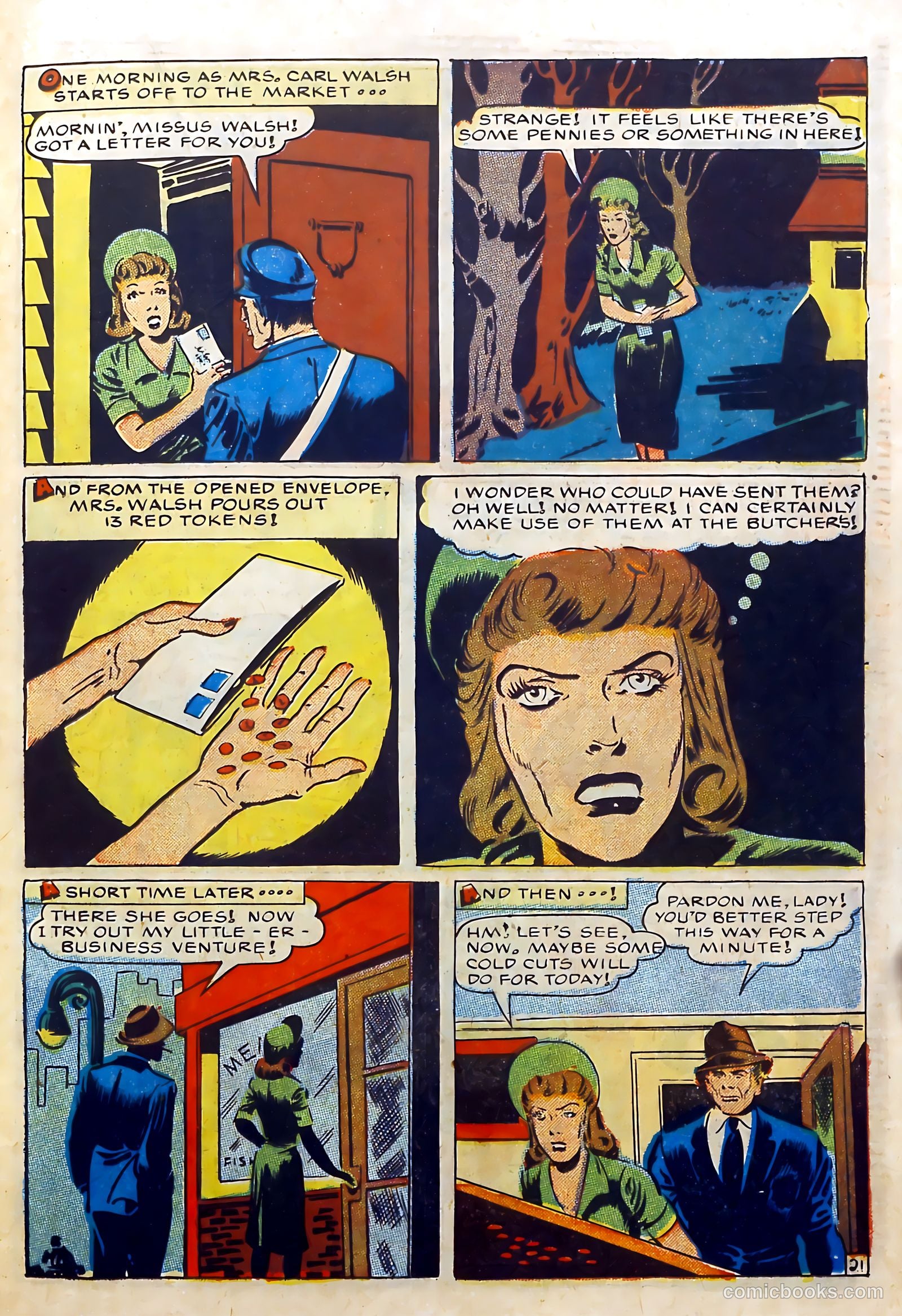 Four Favorites #21 (1946) — page 23 of 37