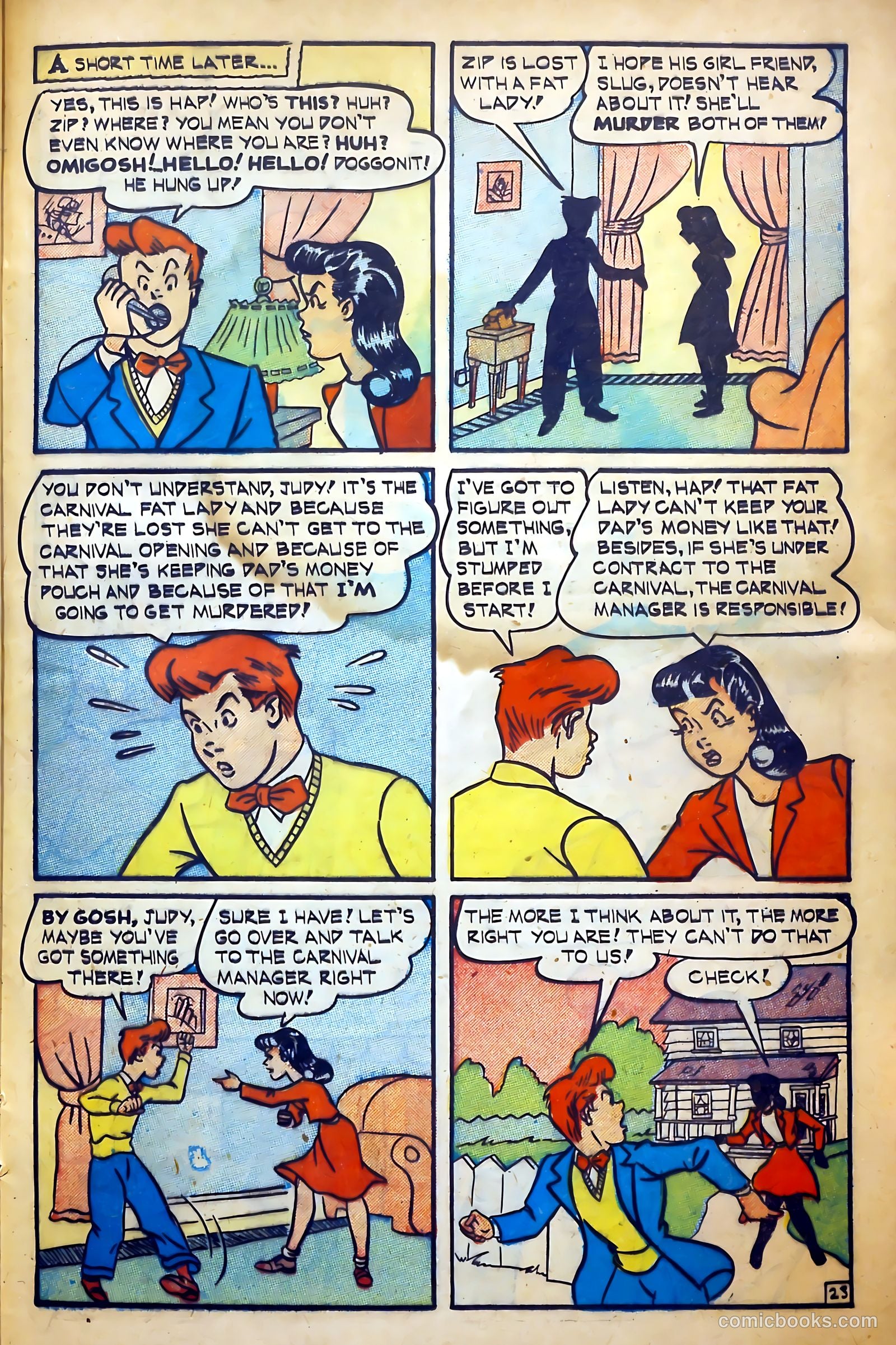 Four Favorites #24 (1946) — page 25 of 36