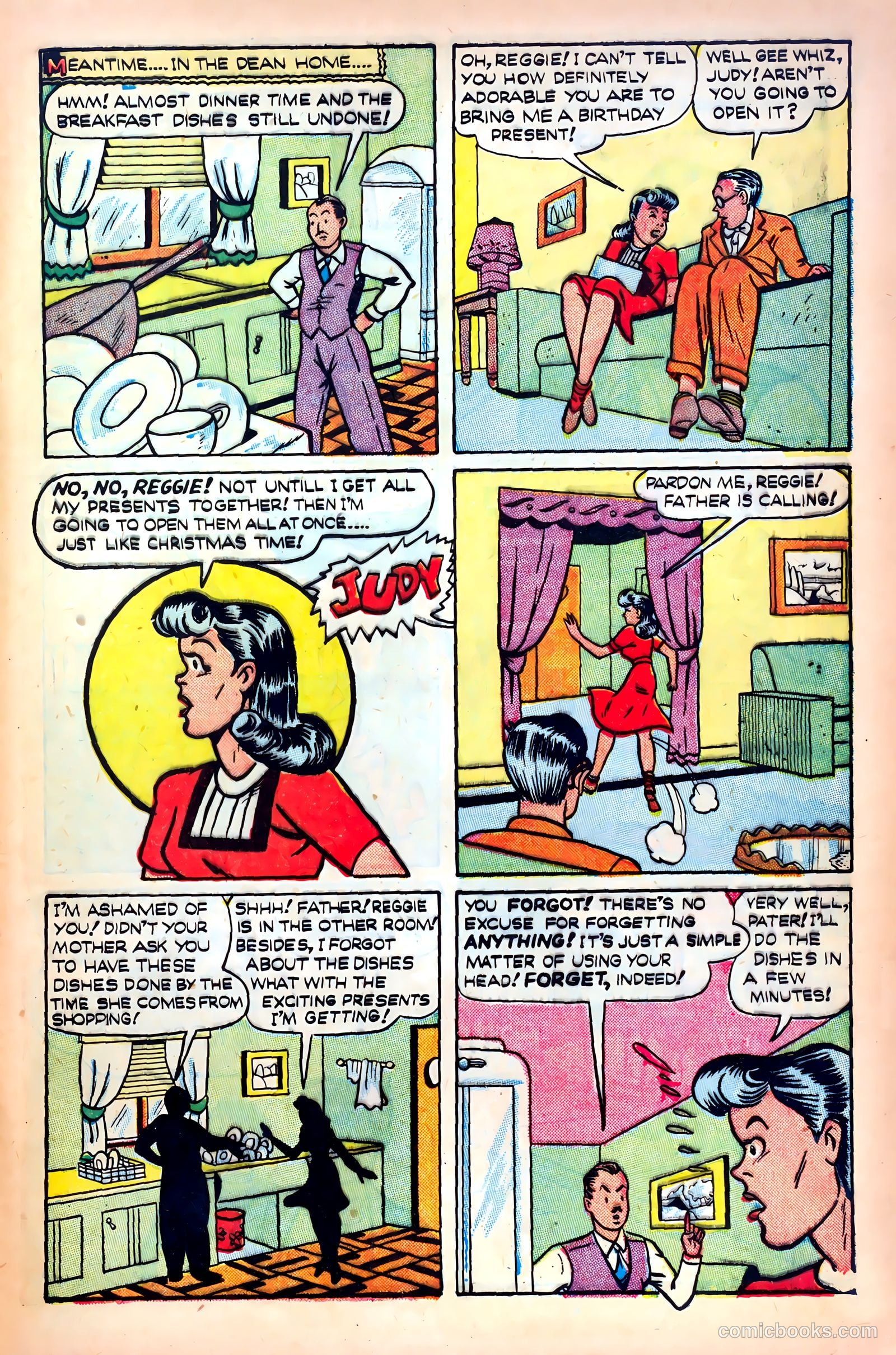 Four Favorites #25 (1946) — page 45 of 52