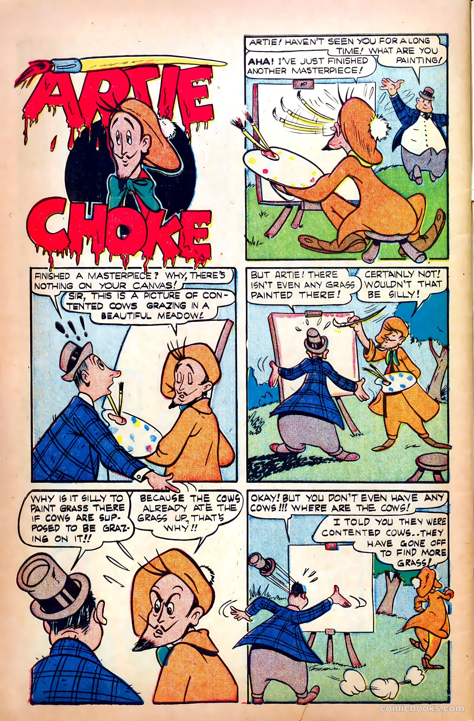Four Favorites #25 (1946) — page 50 of 52