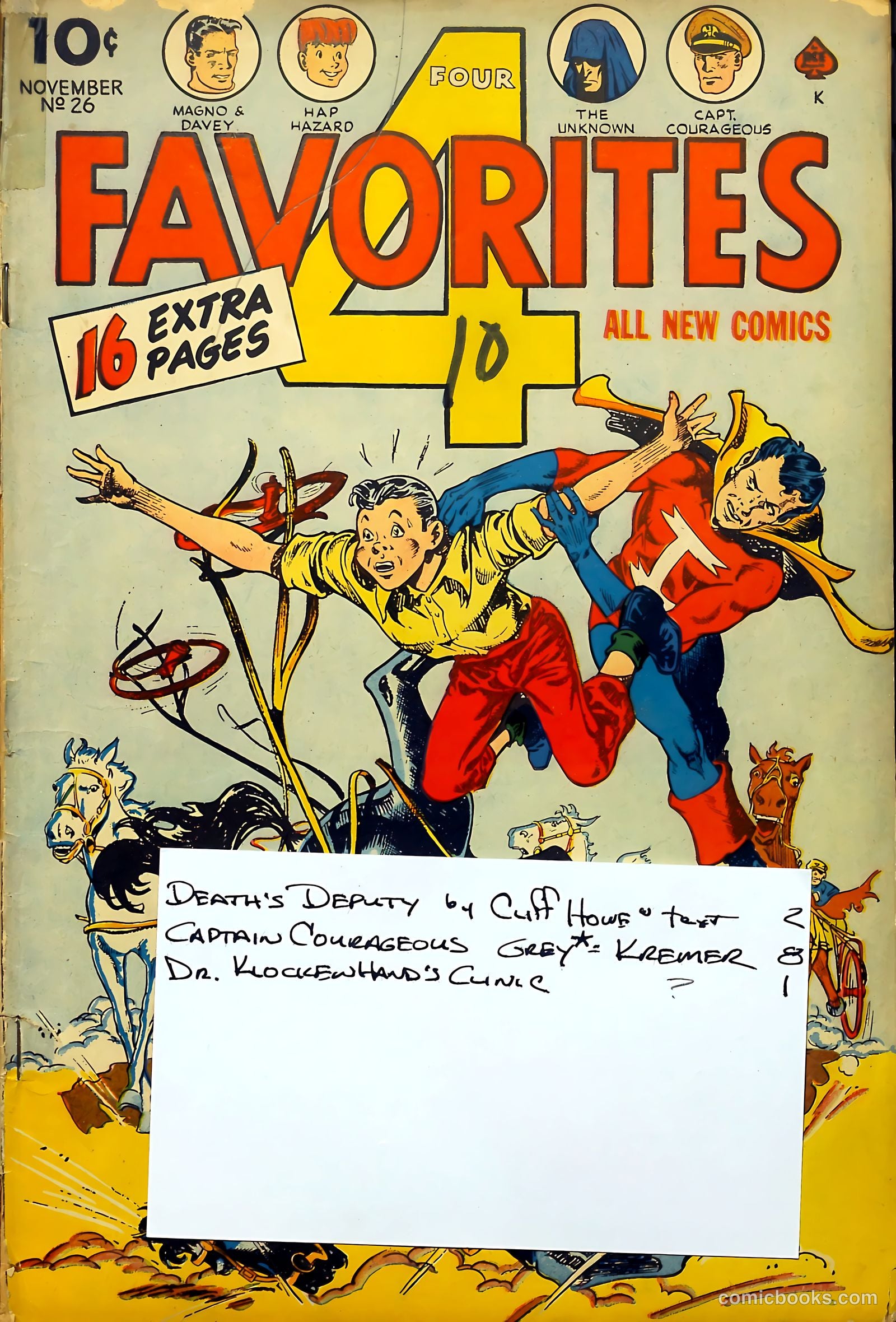 Four Favorites #26 (1946) — page 54 of 54